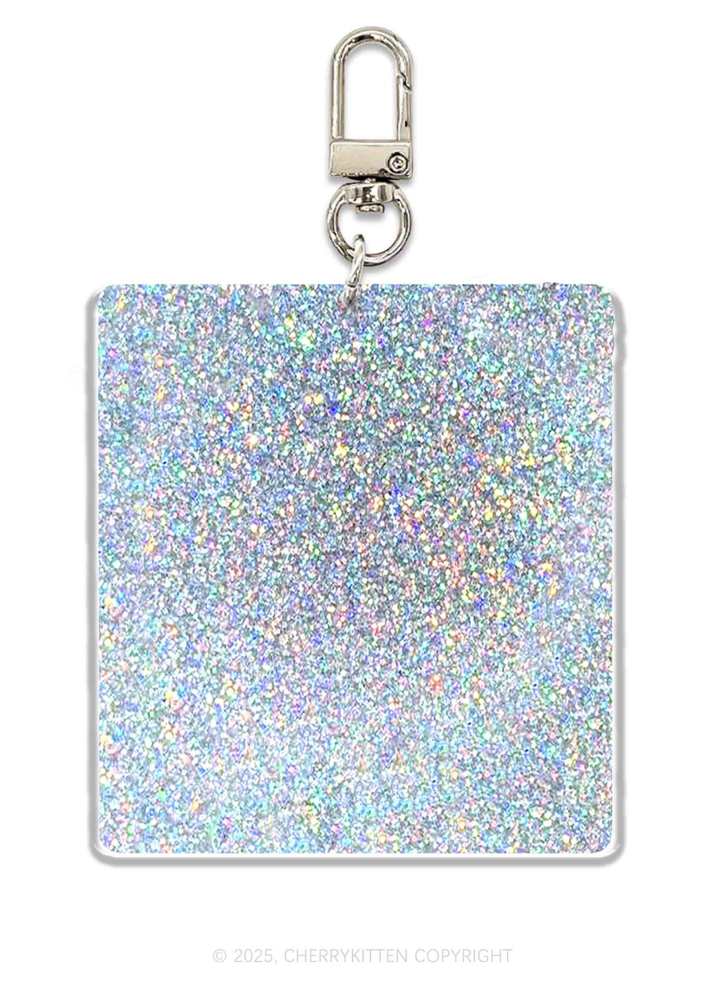 Cxnt Served 1Pc Y2K Glitter Keychain Cherrykitten