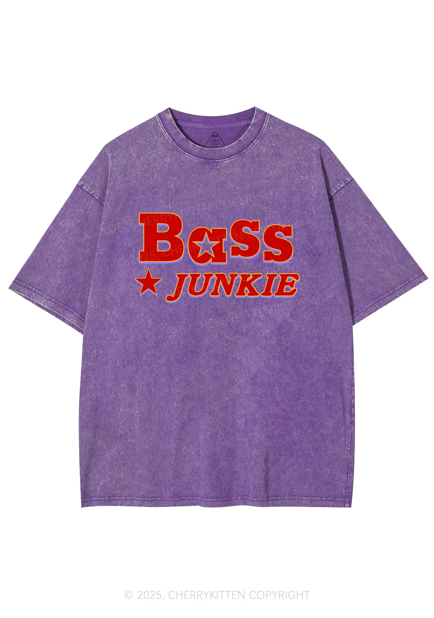 Bass Jxxkie Y2K Shirts Washed Tee Cherrykitten