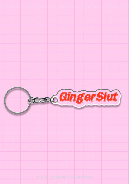 Ginger Slxt 1Pc Y2K Keychain Cherrykitten