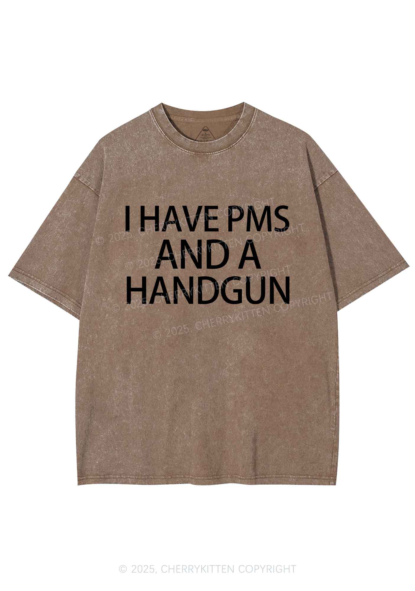 I Have Pms Y2K Shirts Washed Tee Cherrykitten