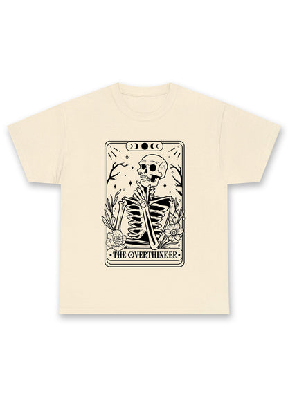 The Overthinker Skeleton Chunky Shirt