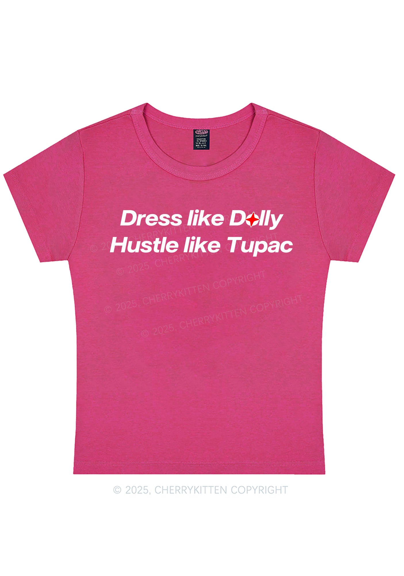 Dress Like Doll Y2K Baby Tee Cherrykitten