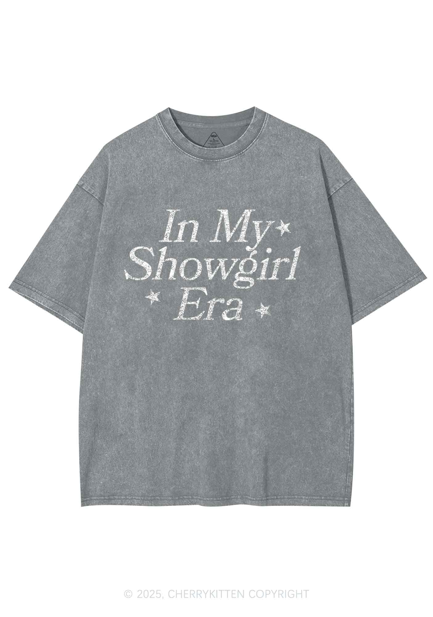 Glitter In My Era TS Y2K Shirts Washed Tee Cherrykitten