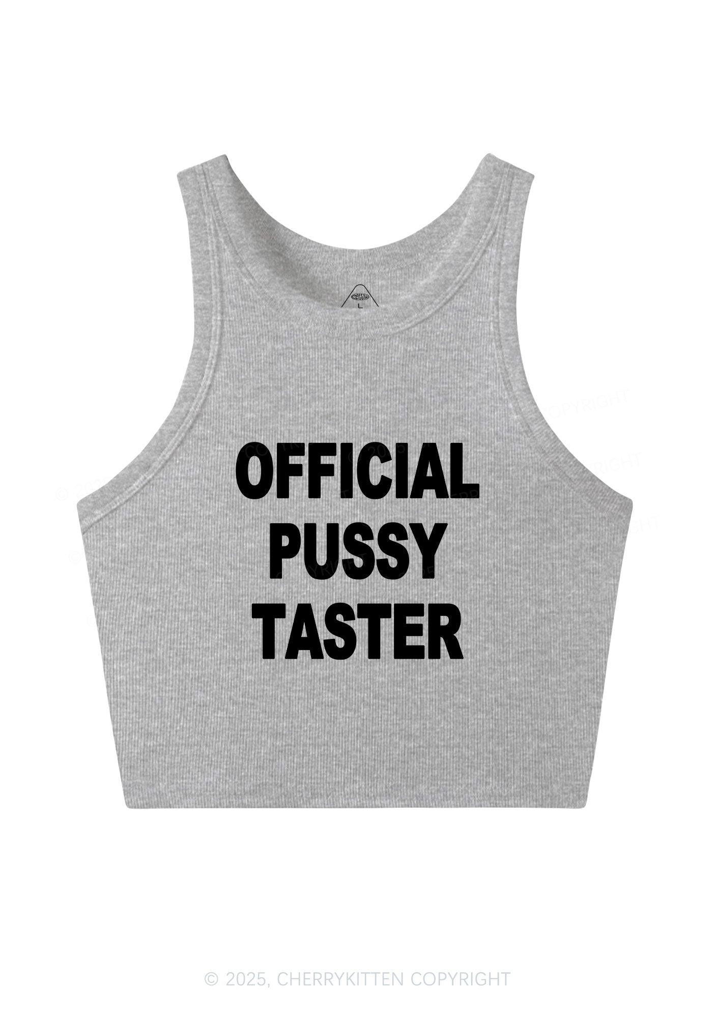 Official Puxxy Taster Y2K Crop Tank Top Cherrykitten