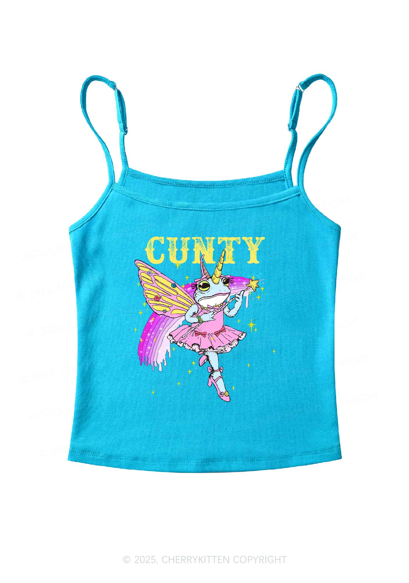 Cxxty Fairy Frog Y2K Spaghetti Strap Cami Cherrykitten