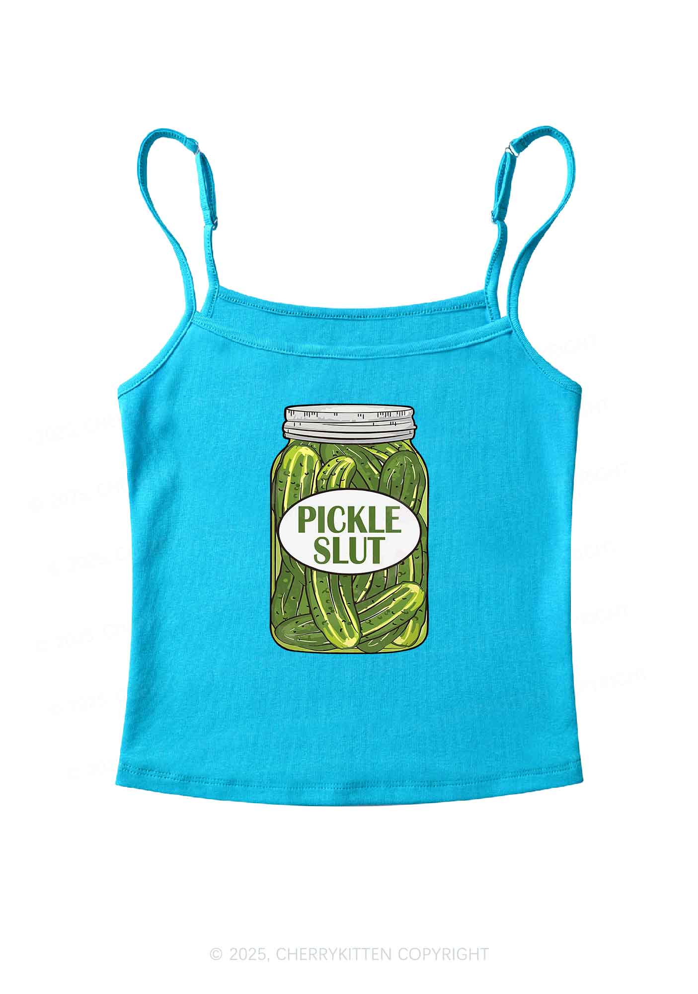 Pickle Slxt Y2K Spaghetti Strap Cami Cherrykitten