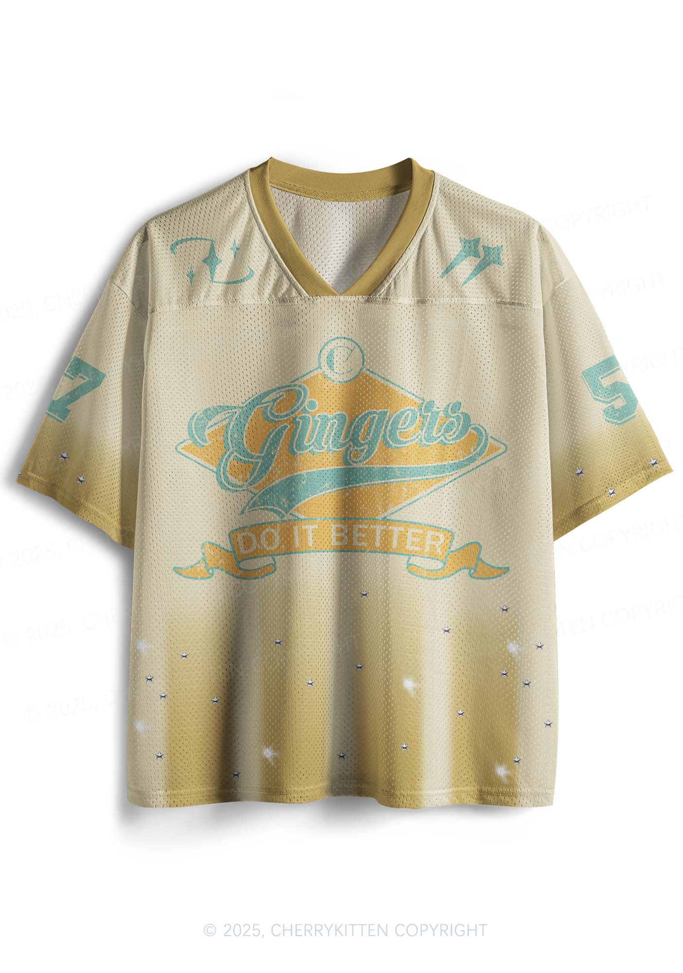 Custom Gingers Do Better Y2K Sport Jersey Shirts Cherrykitten
