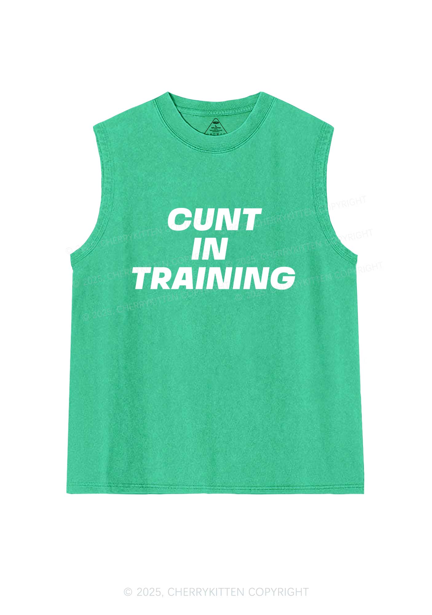 Cxxt In Training Y2K Washed Muscle Tank Cherrykitten