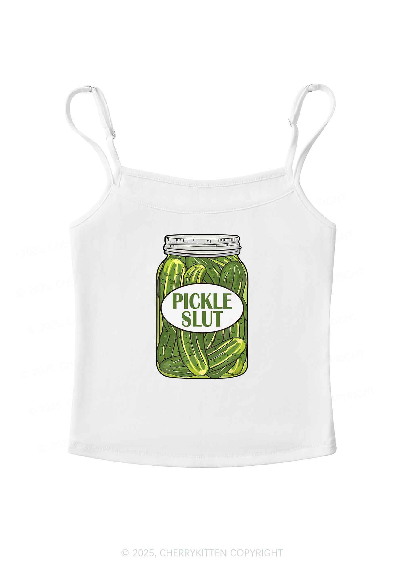 Pickle Slxt Y2K Spaghetti Strap Cami Cherrykitten