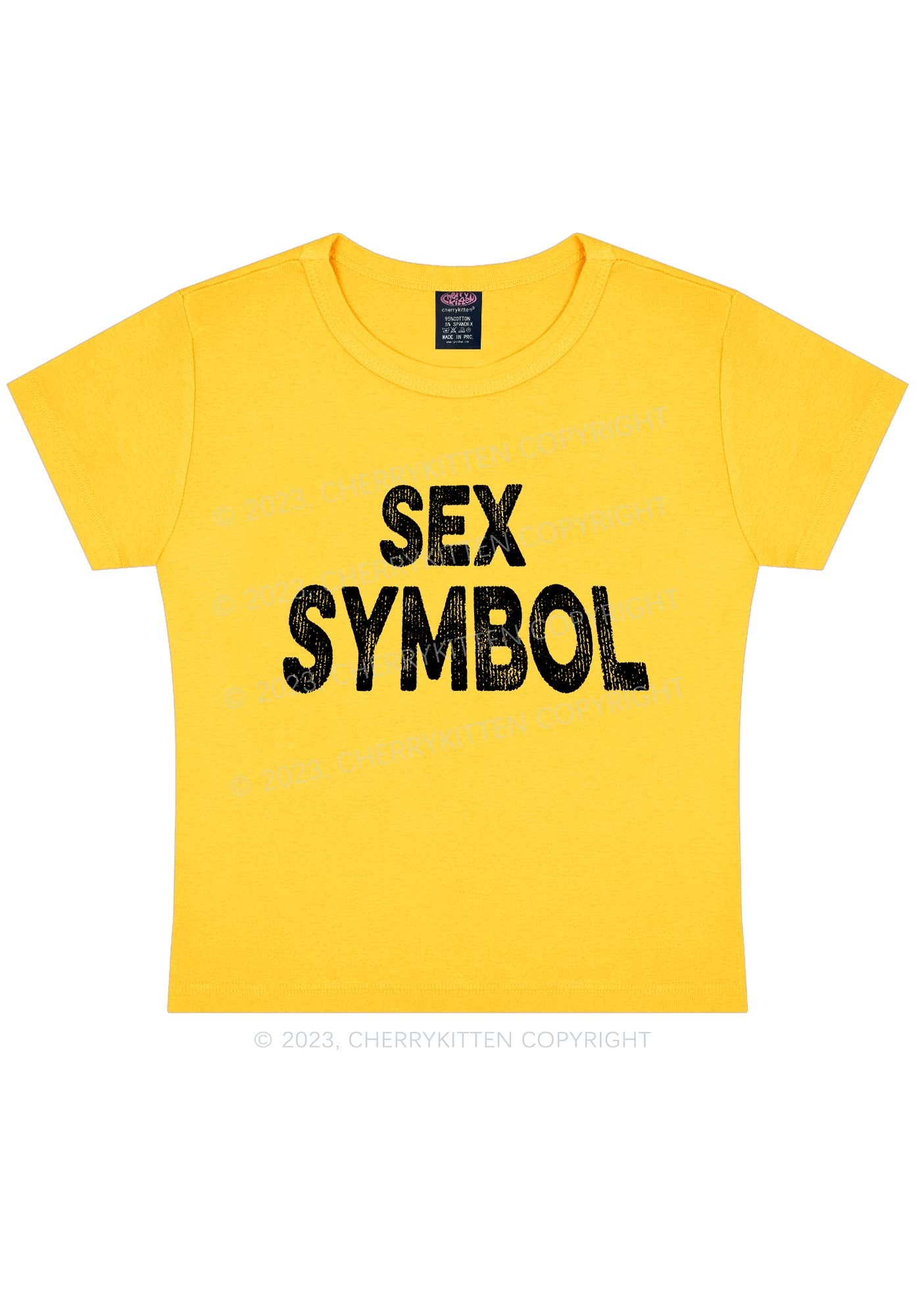 Sx Symbol Y2K Baby Tee