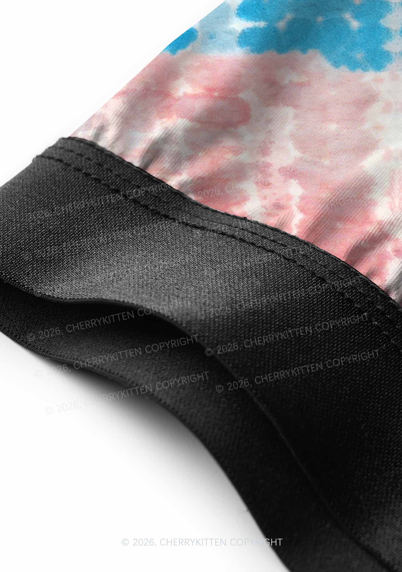 Tie Dye Trans Pride Y2K Print Men Boxer Briefs Cherrykitten