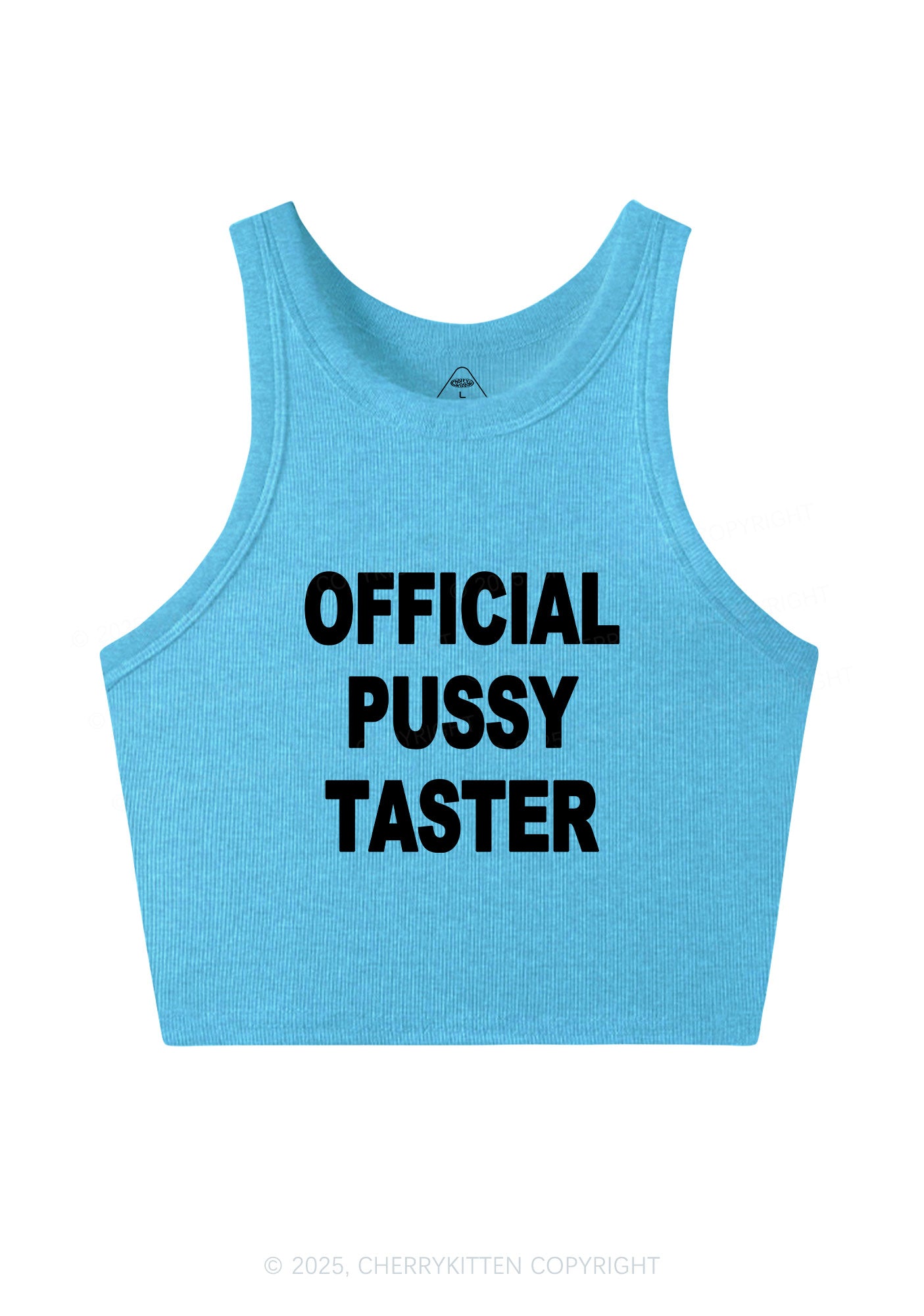 Official Puxxy Taster Y2K Crop Tank Top Cherrykitten