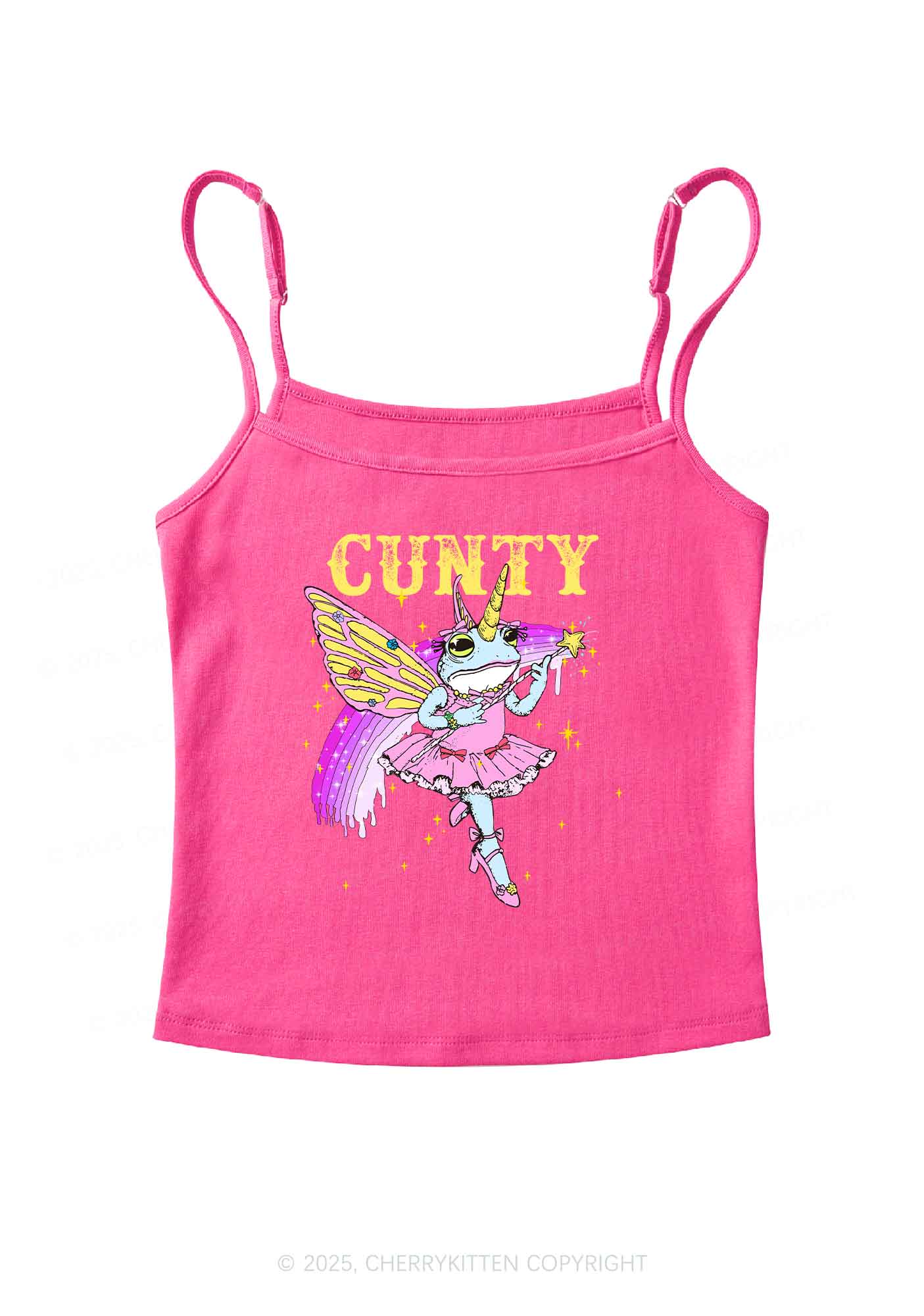 Cxxty Fairy Frog Y2K Spaghetti Strap Cami Cherrykitten