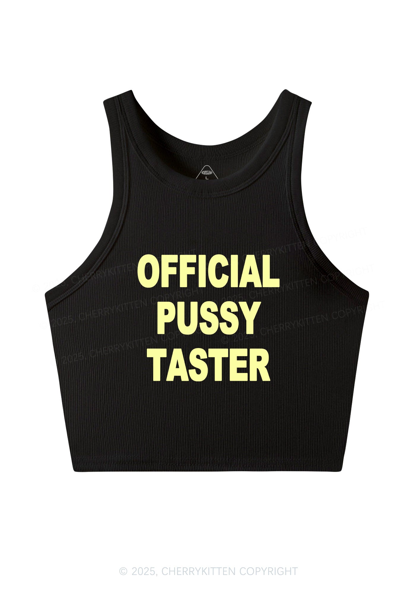 Official Puxxy Taster Y2K Crop Tank Top Cherrykitten