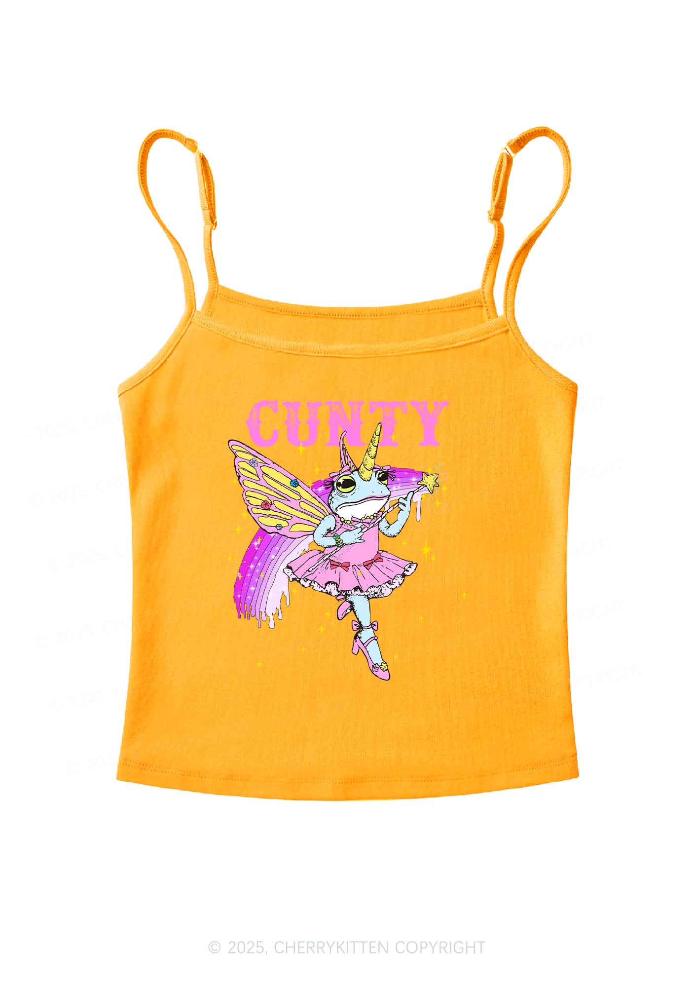 Cxxty Fairy Frog Y2K Spaghetti Strap Cami Cherrykitten