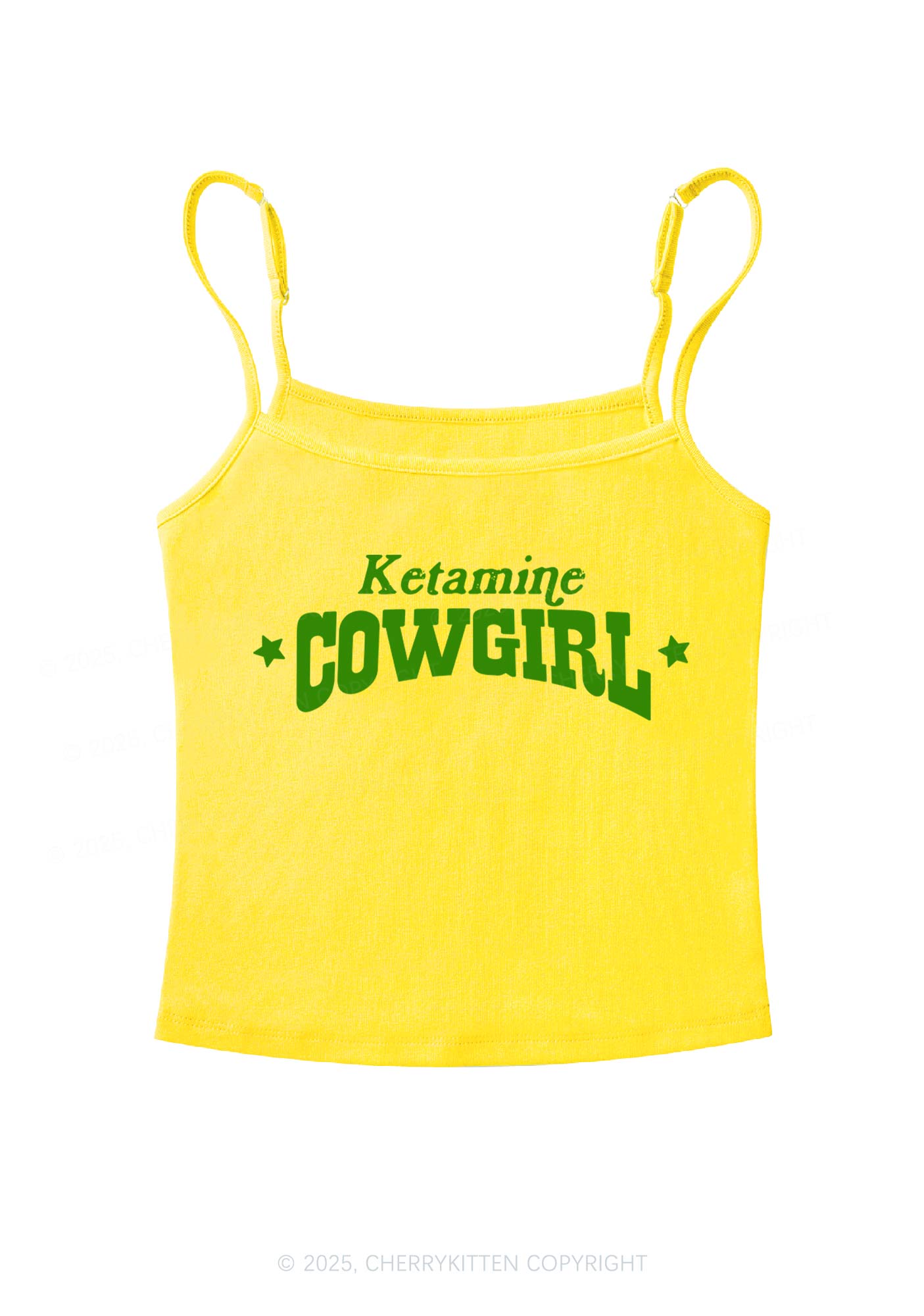 K Star Cowgirl Y2K Spaghetti Strap Cami Cherrykitte