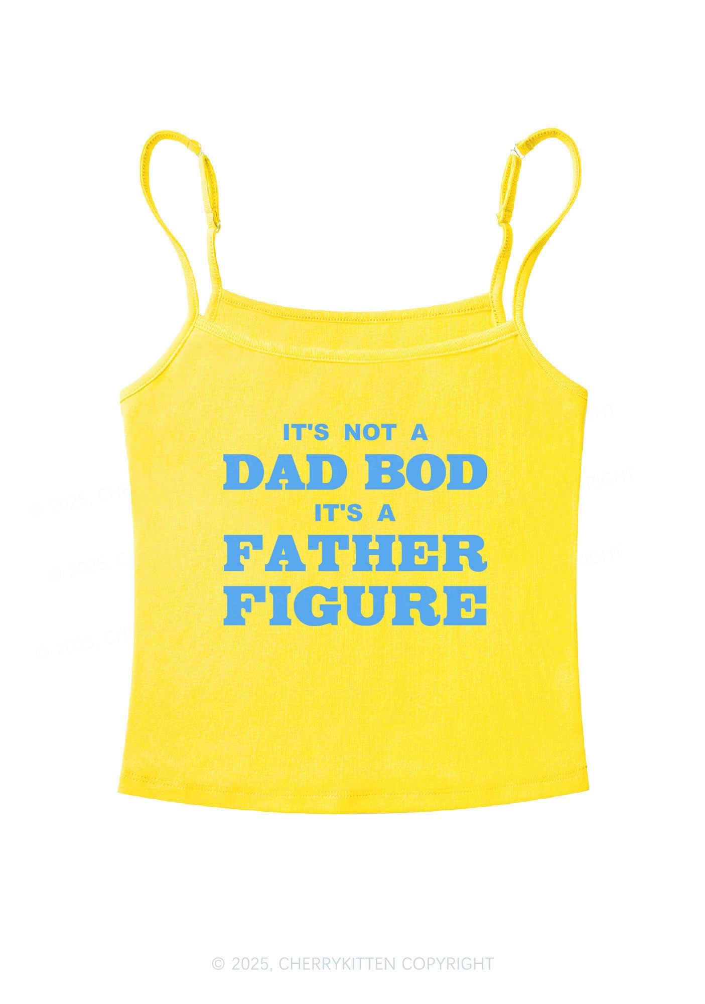 Dad Bod Father Figure Y2K Spaghetti Strap Cami Cherrykitten