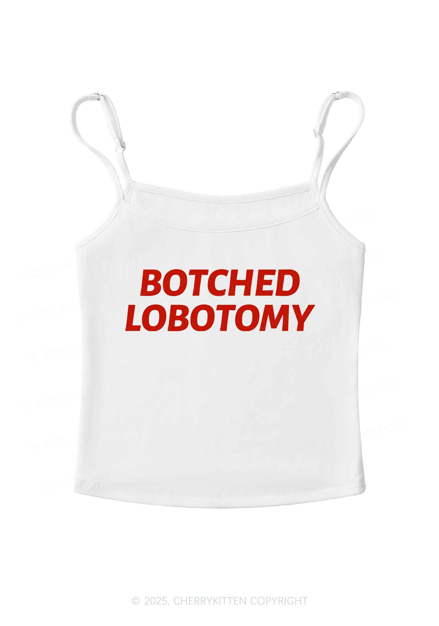 Botched Lobotomy Y2K Spaghetti Strap Cami Cherrykitten