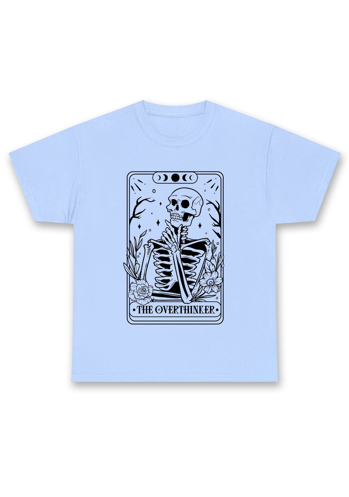 The Overthinker Skeleton Chunky Shirt