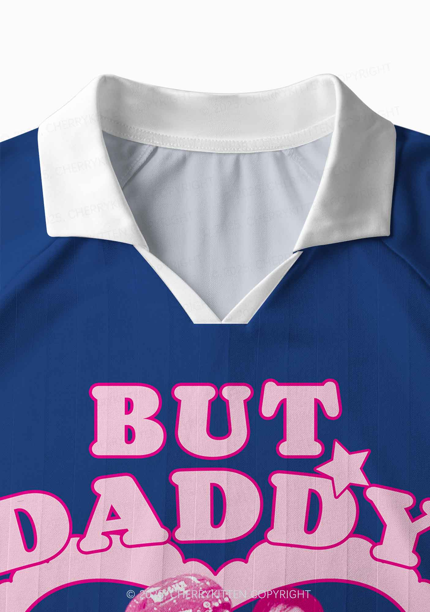 But Daddy I Love Them HR Y2K Long Sleeve Sport Jersey Shirts Cherrykitten