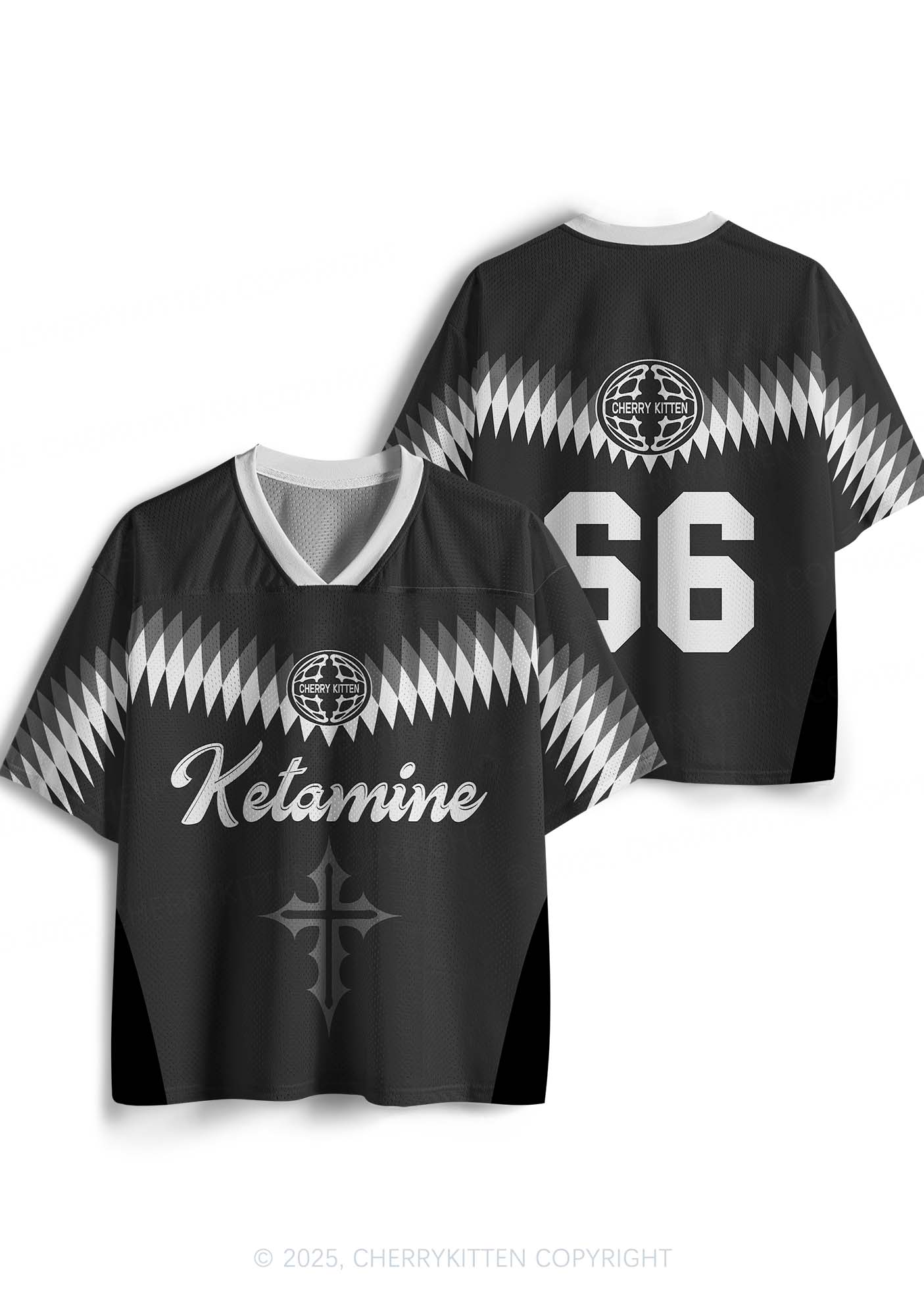 Custom Ketamxxe Cross Y2K Sport Jersey Shirts Cherrykitten