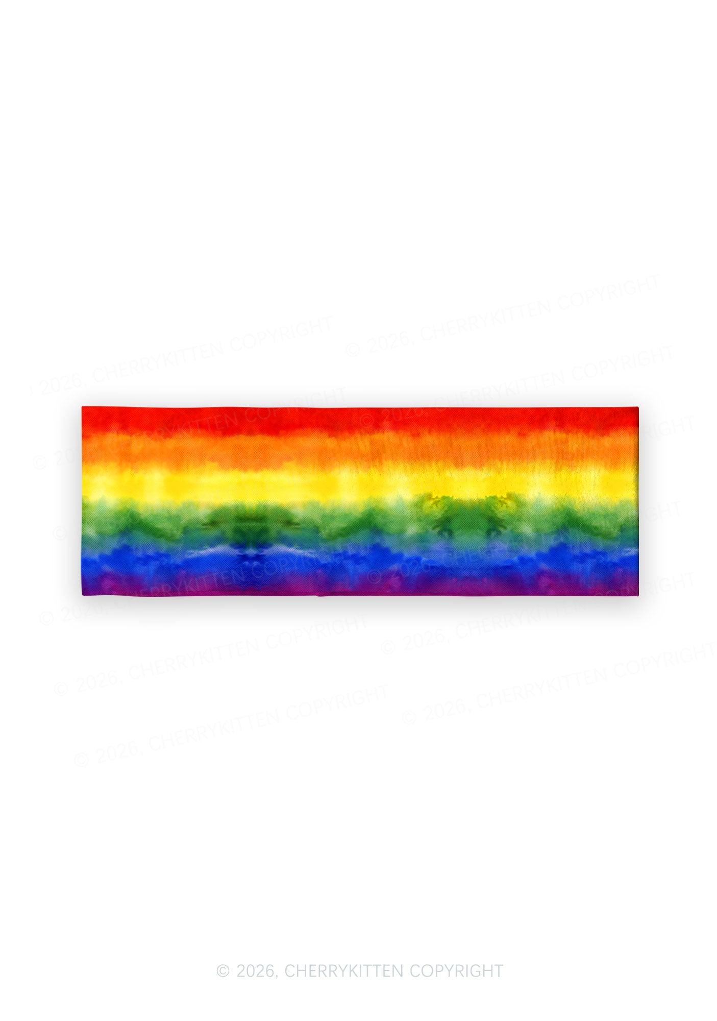 Rainbow Flag Pride Y2K Print Headband Cherrykitten