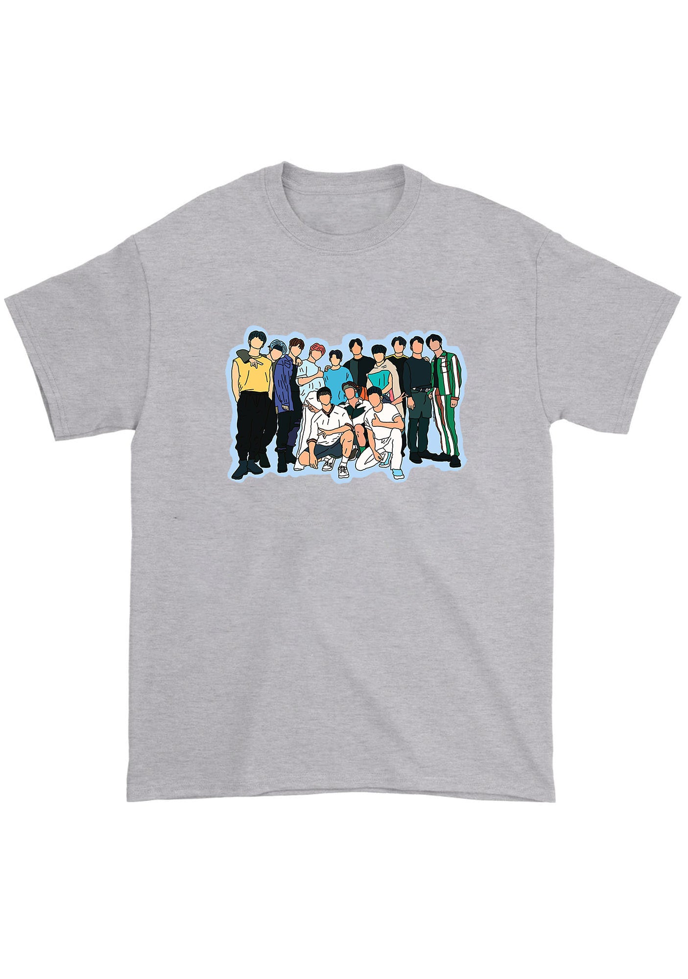 Left&Right Be Original Svt Kpop Chunky Shirt