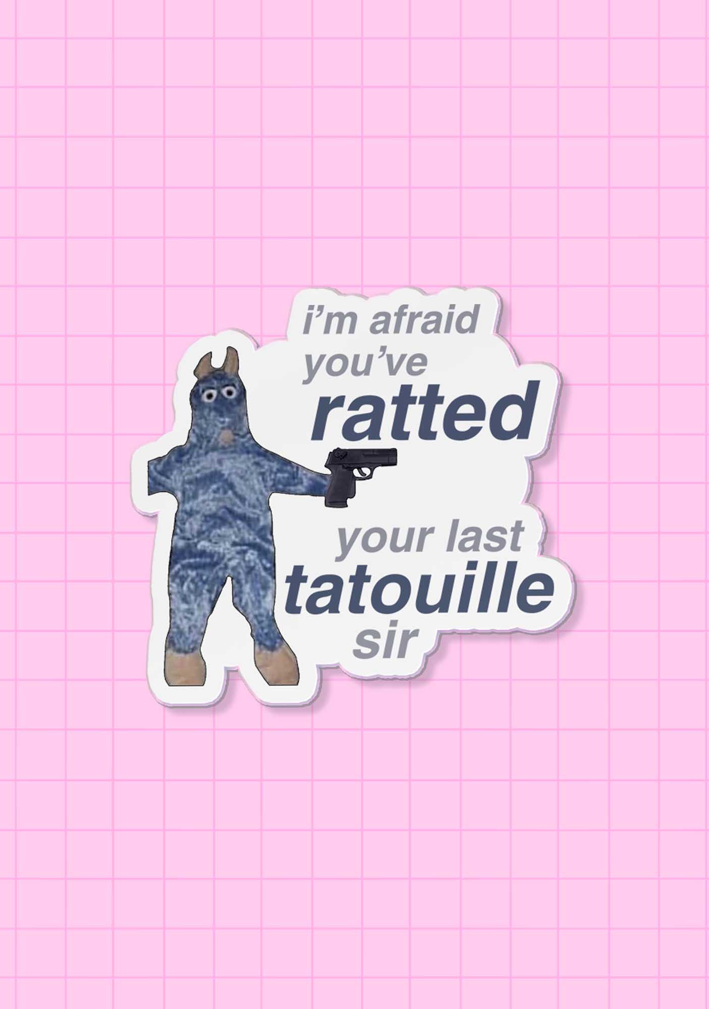 Ratted Last Tatouille 1Pc Y2K Pin Cherrykitten