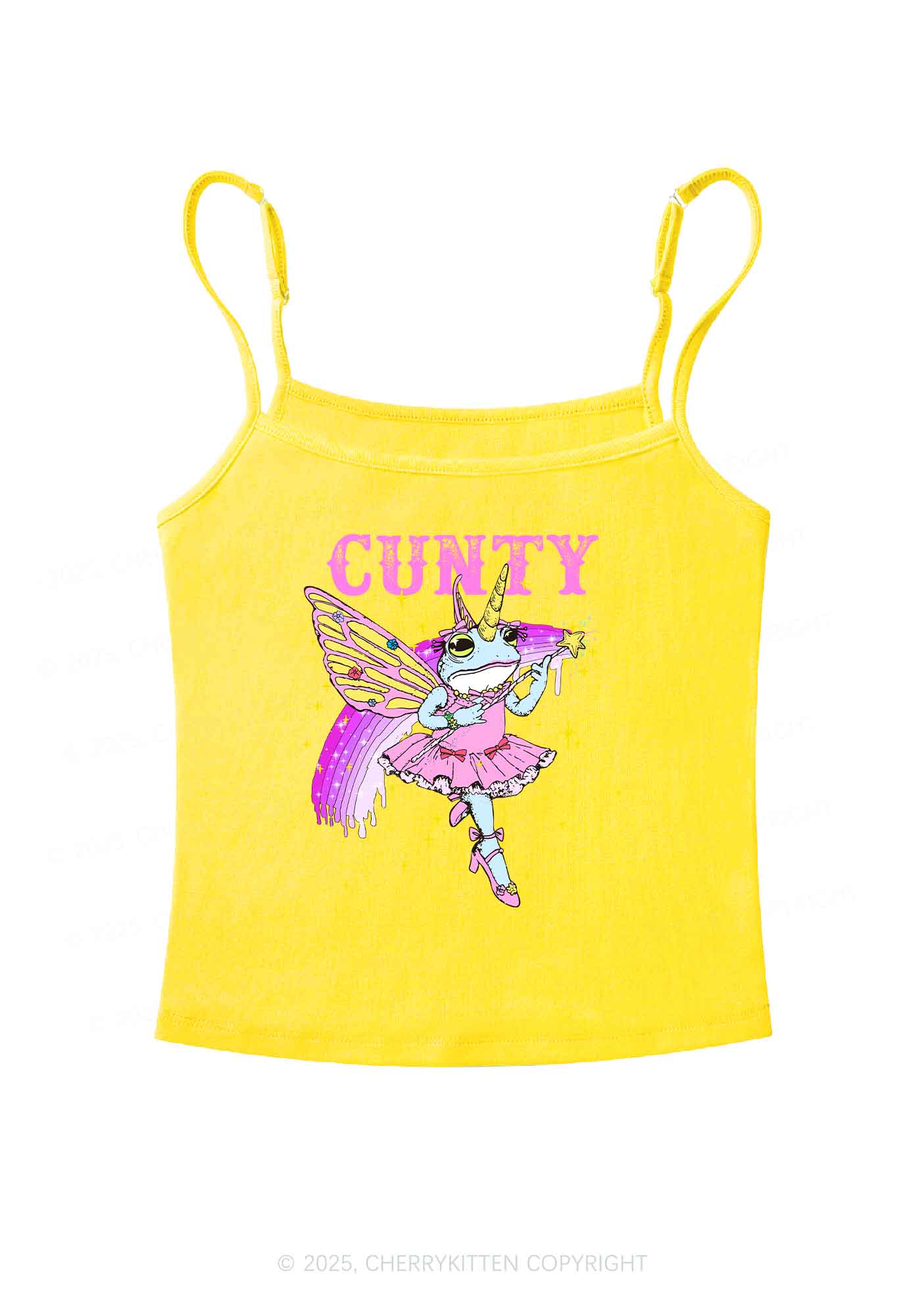 Cxxty Fairy Frog Y2K Spaghetti Strap Cami Cherrykitten