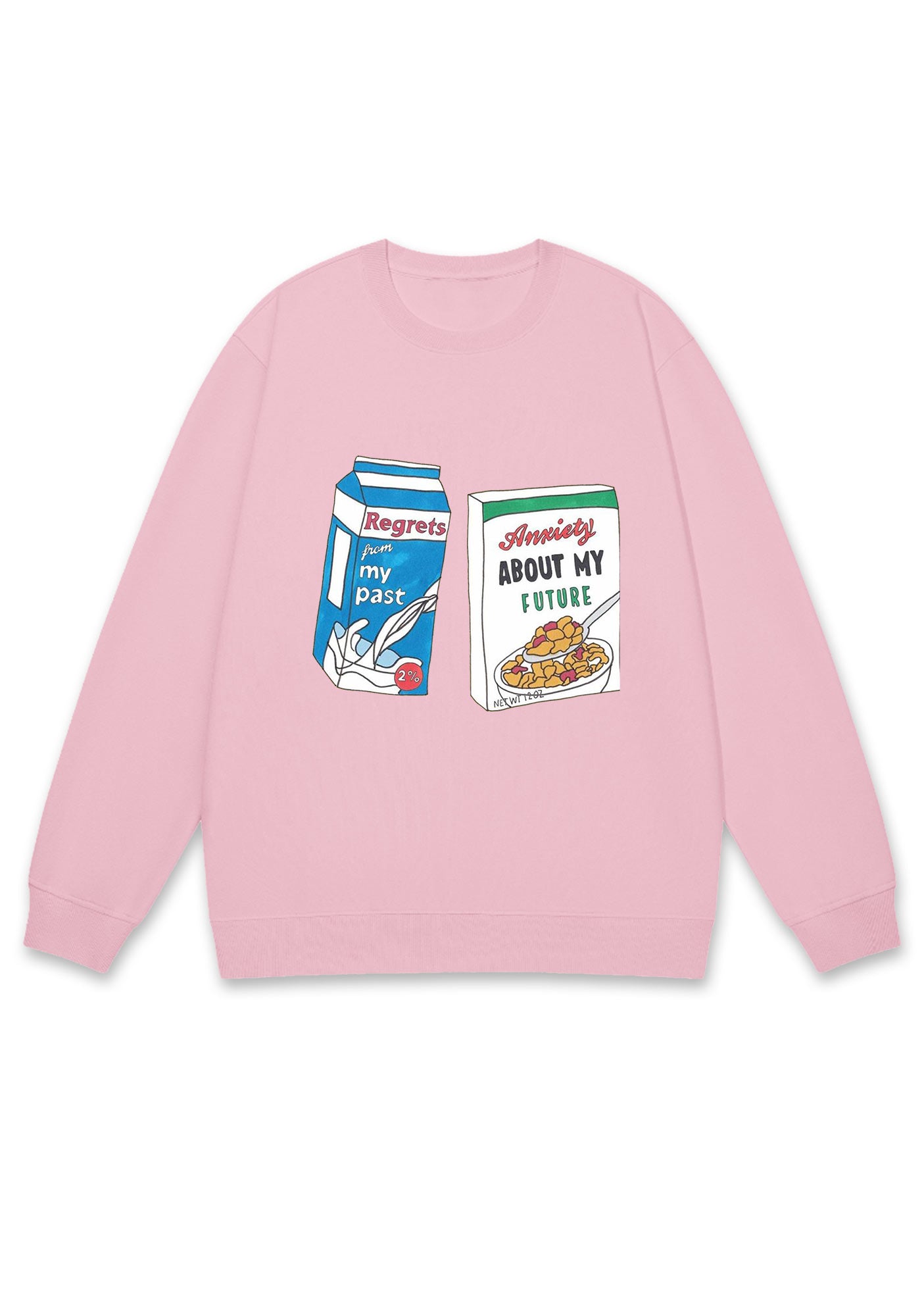 Anxiety About My Future Y2K Sweatshirt
