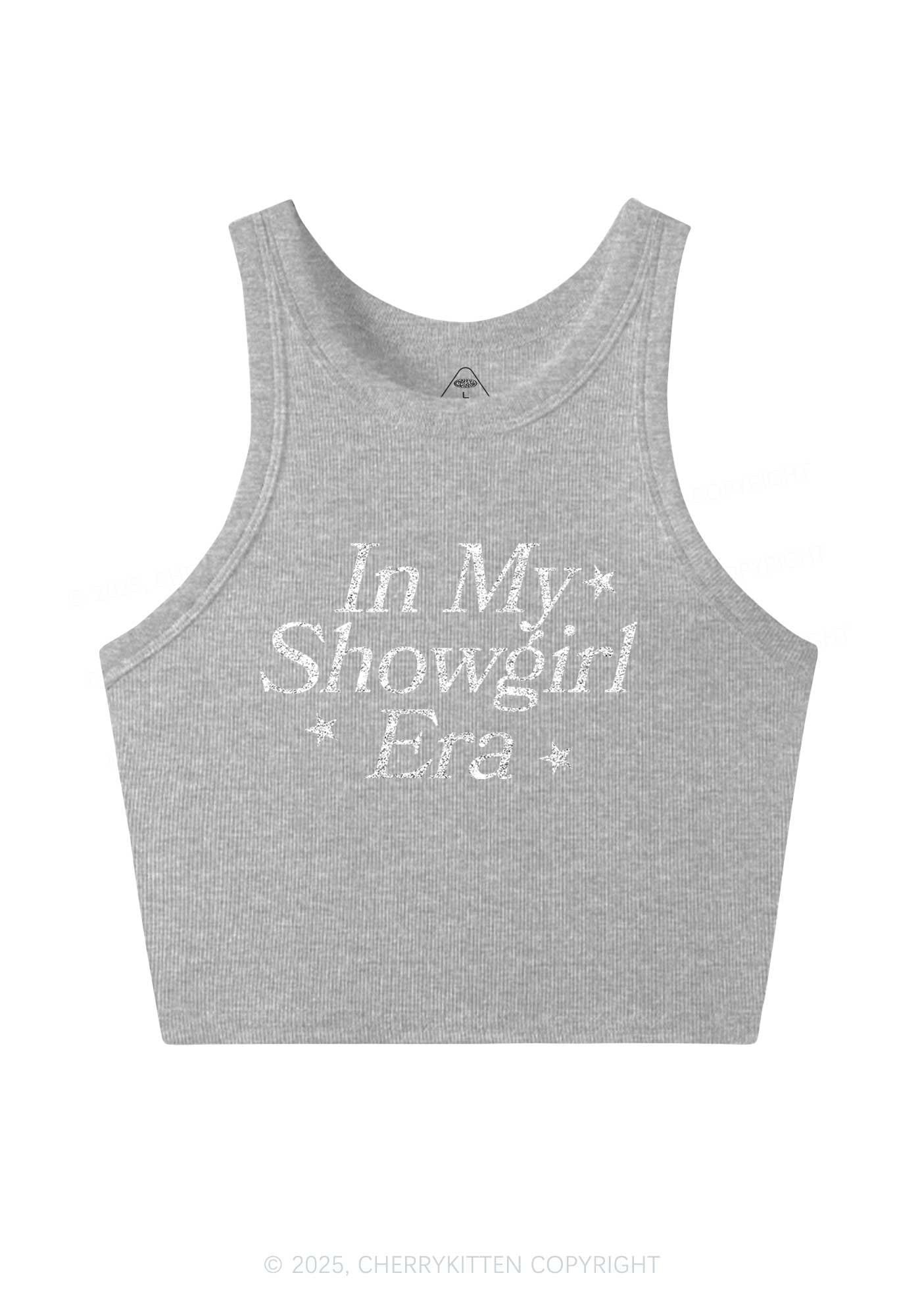 Glitter In My Era TS Y2K Crop Tank Top Cherrykitten