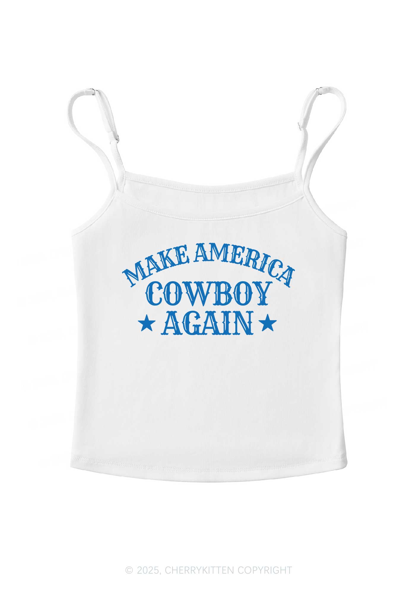 Cowboy Again Y2K Spaghetti Strap Cami Cherrykitten