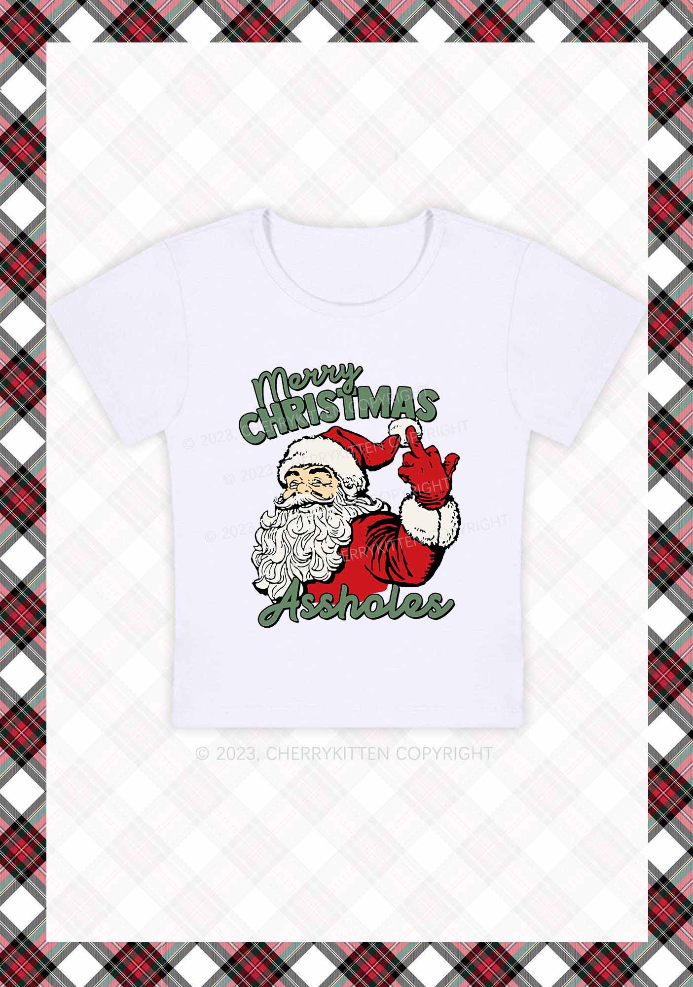 Merry Christmas Baby Tee Cherrykitten