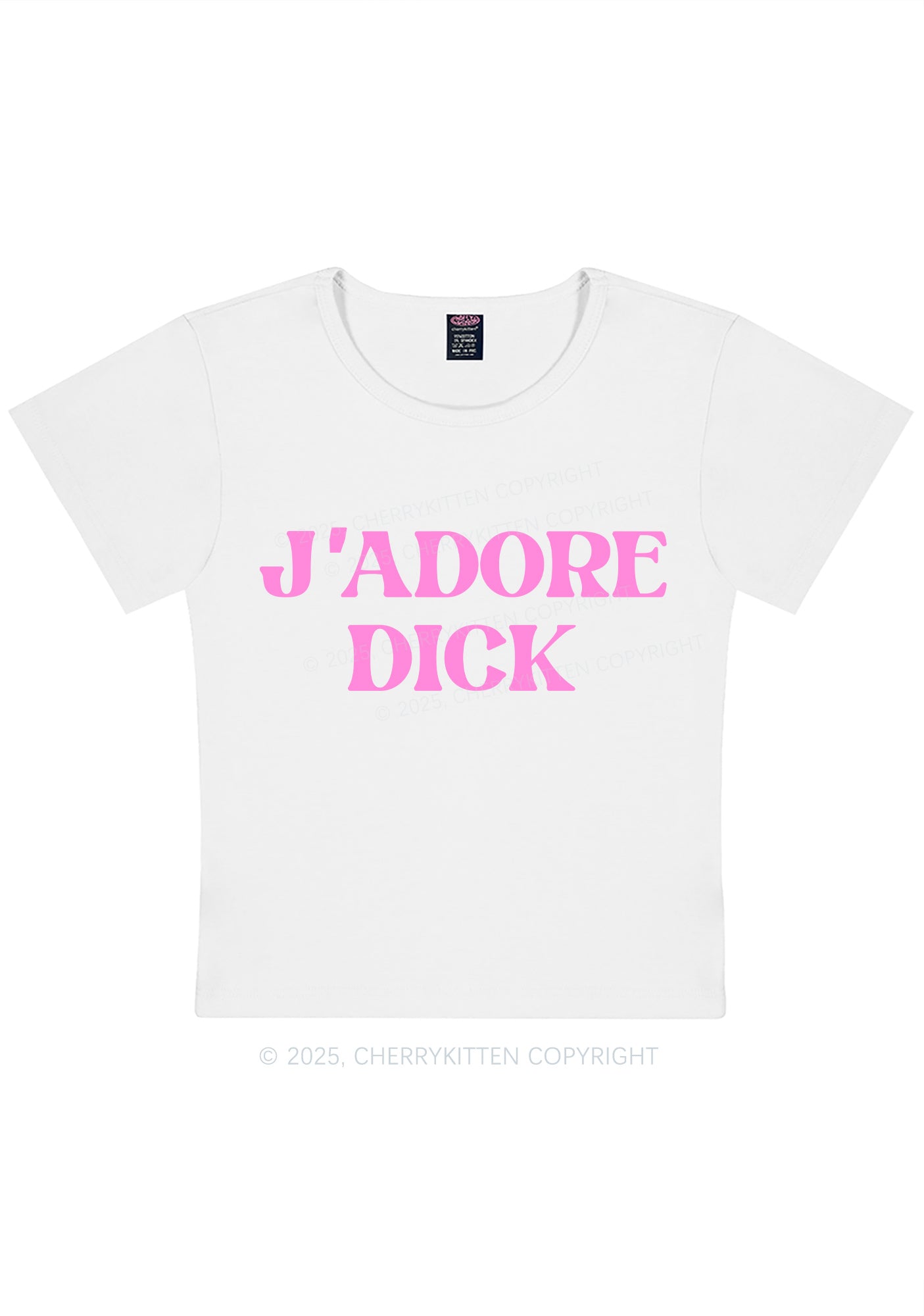 Jadore Dxxk Y2K Baby Tee Cherrykitten