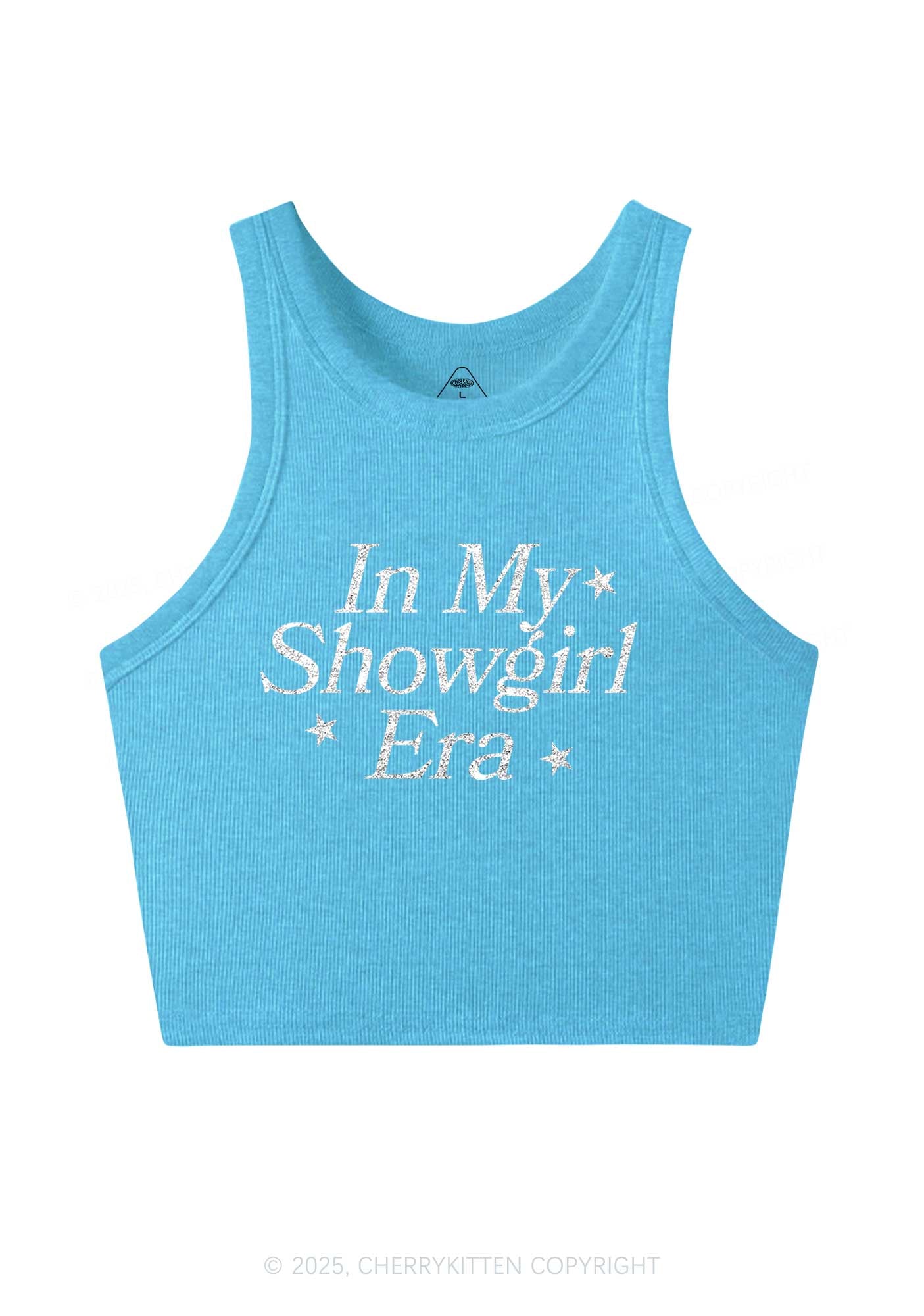 Glitter In My Era TS Y2K Crop Tank Top Cherrykitten