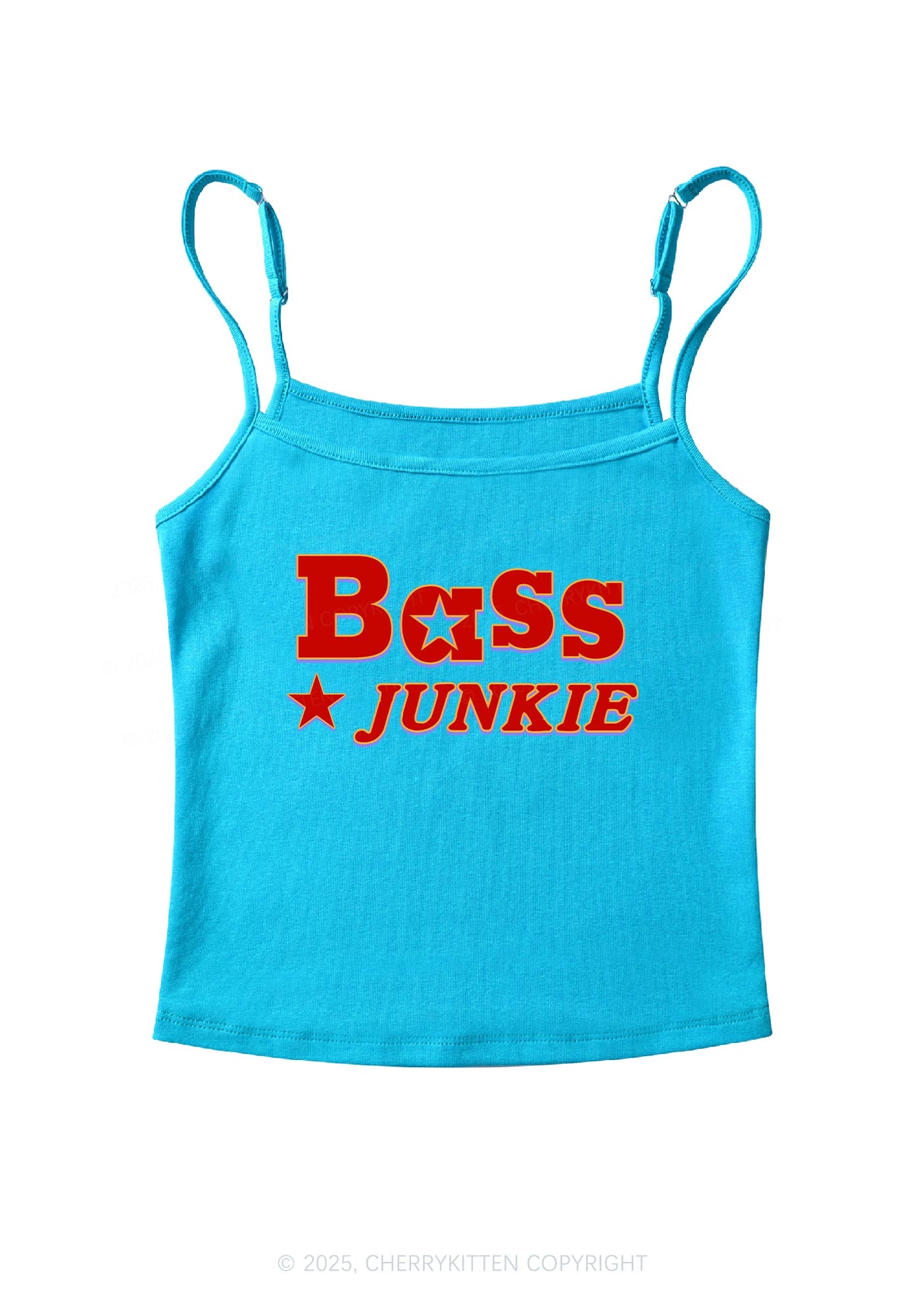 Bass Jxxkie Y2K Spaghetti Strap Cami Cherrykitten