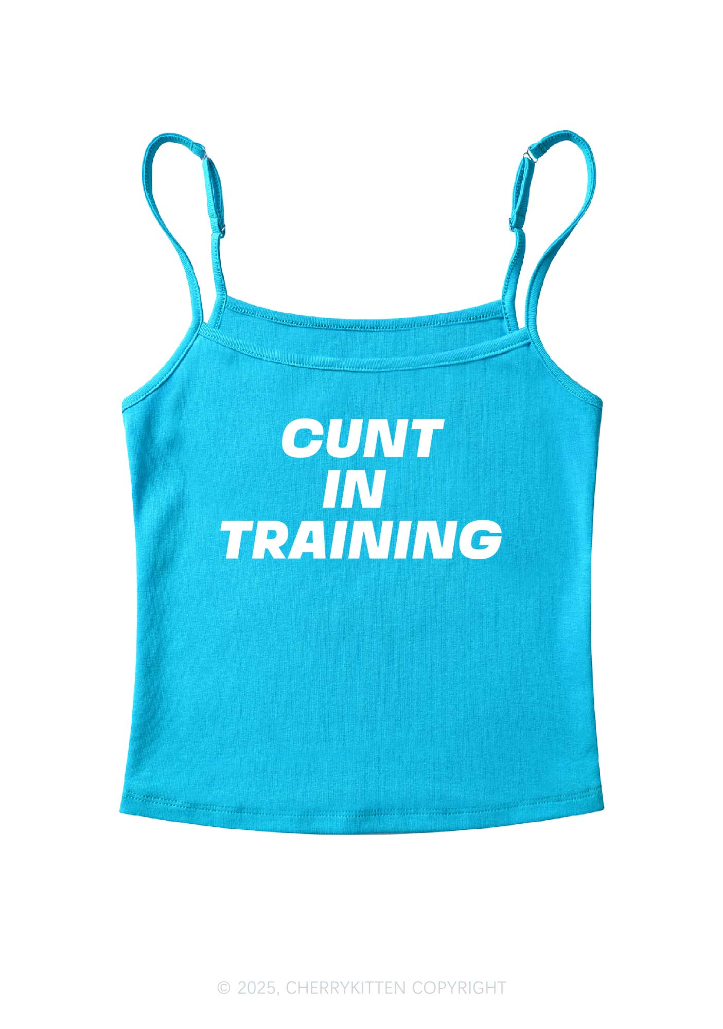 Cxxt In Training Y2K Spaghetti Strap Cami Cherrykitten