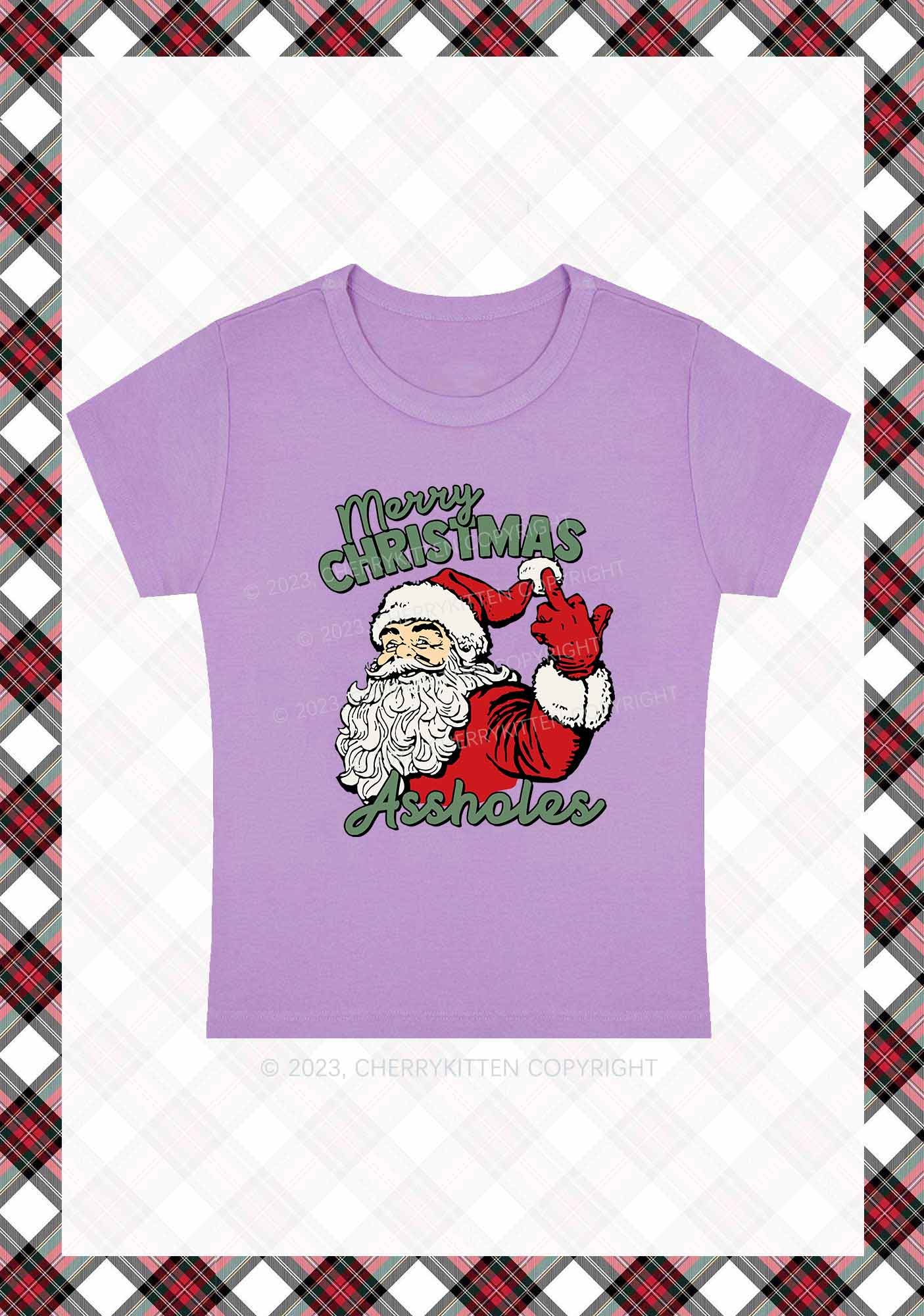 Merry Christmas Baby Tee Cherrykitten