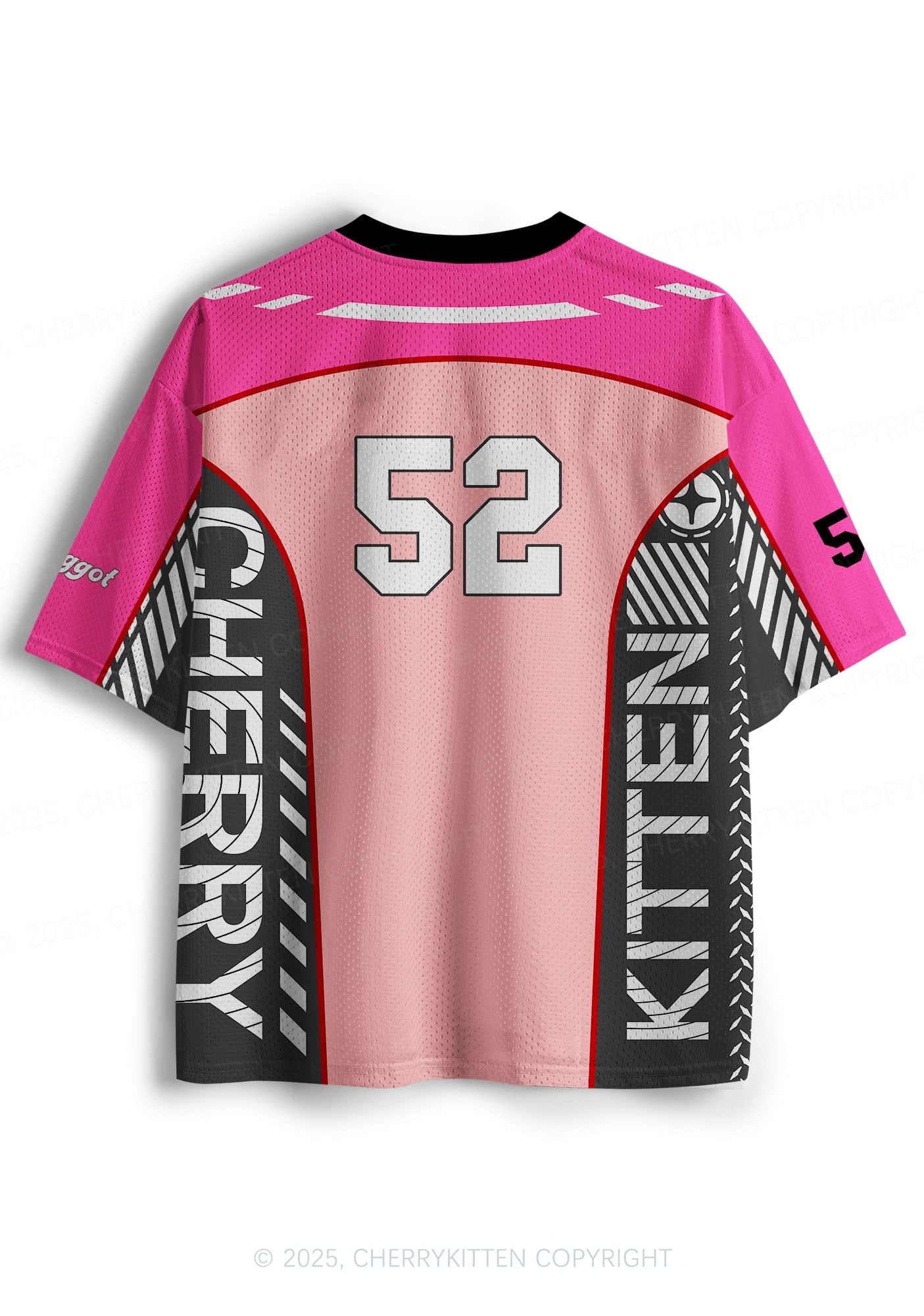 Custom Pink Faggot Pride Y2K Sport Jersey Shirts Cherrykitten
