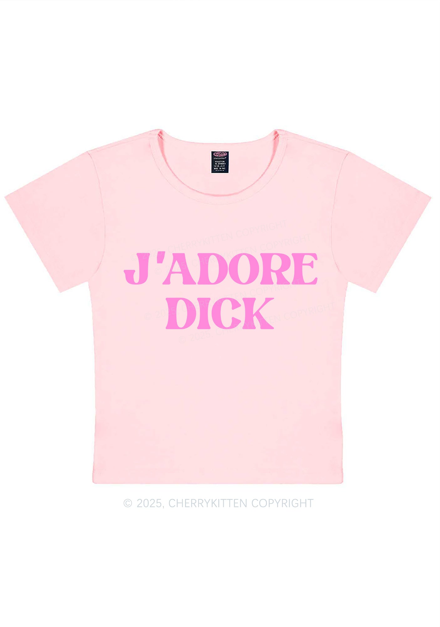 Jadore Dxxk Y2K Baby Tee Cherrykitten