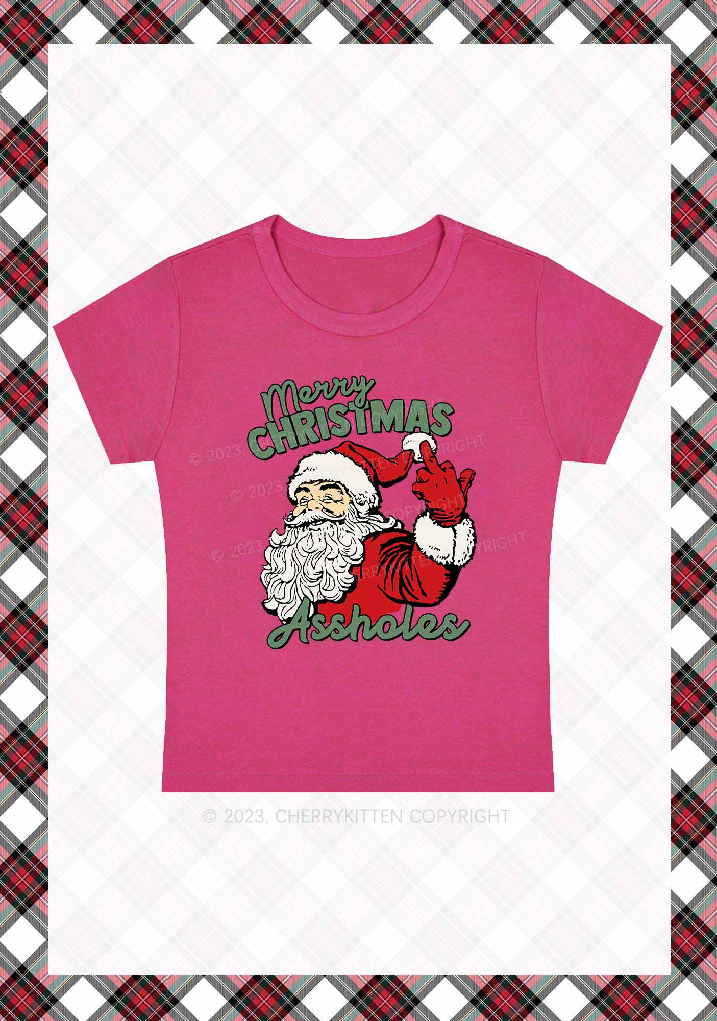 Merry Christmas Baby Tee Cherrykitten