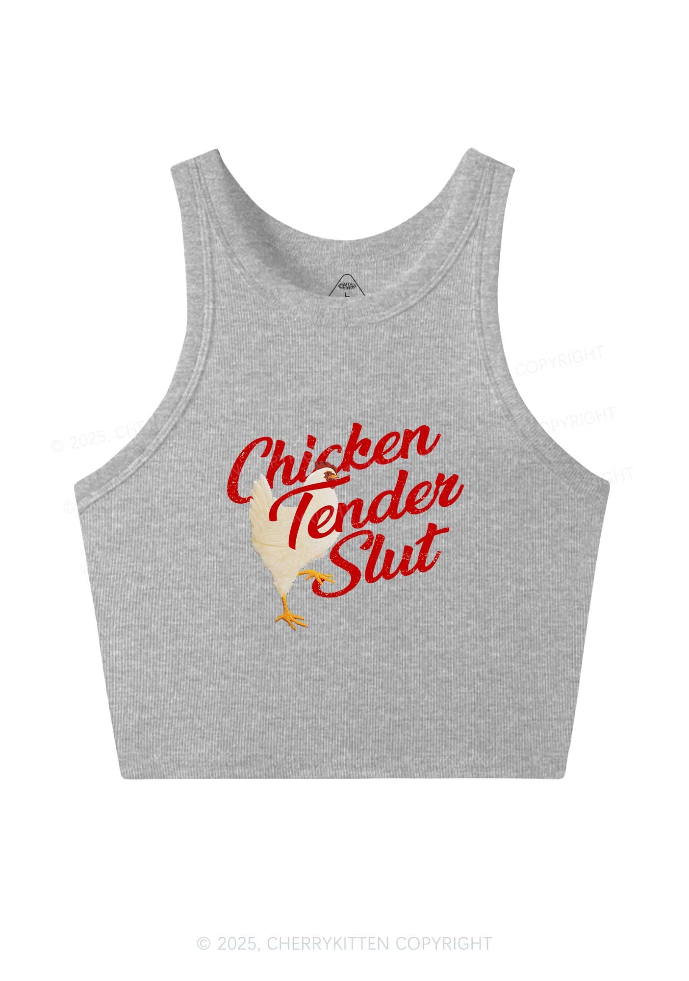 Chicken Tender Slxt Y2K Crop Tank Top Cherrykitten