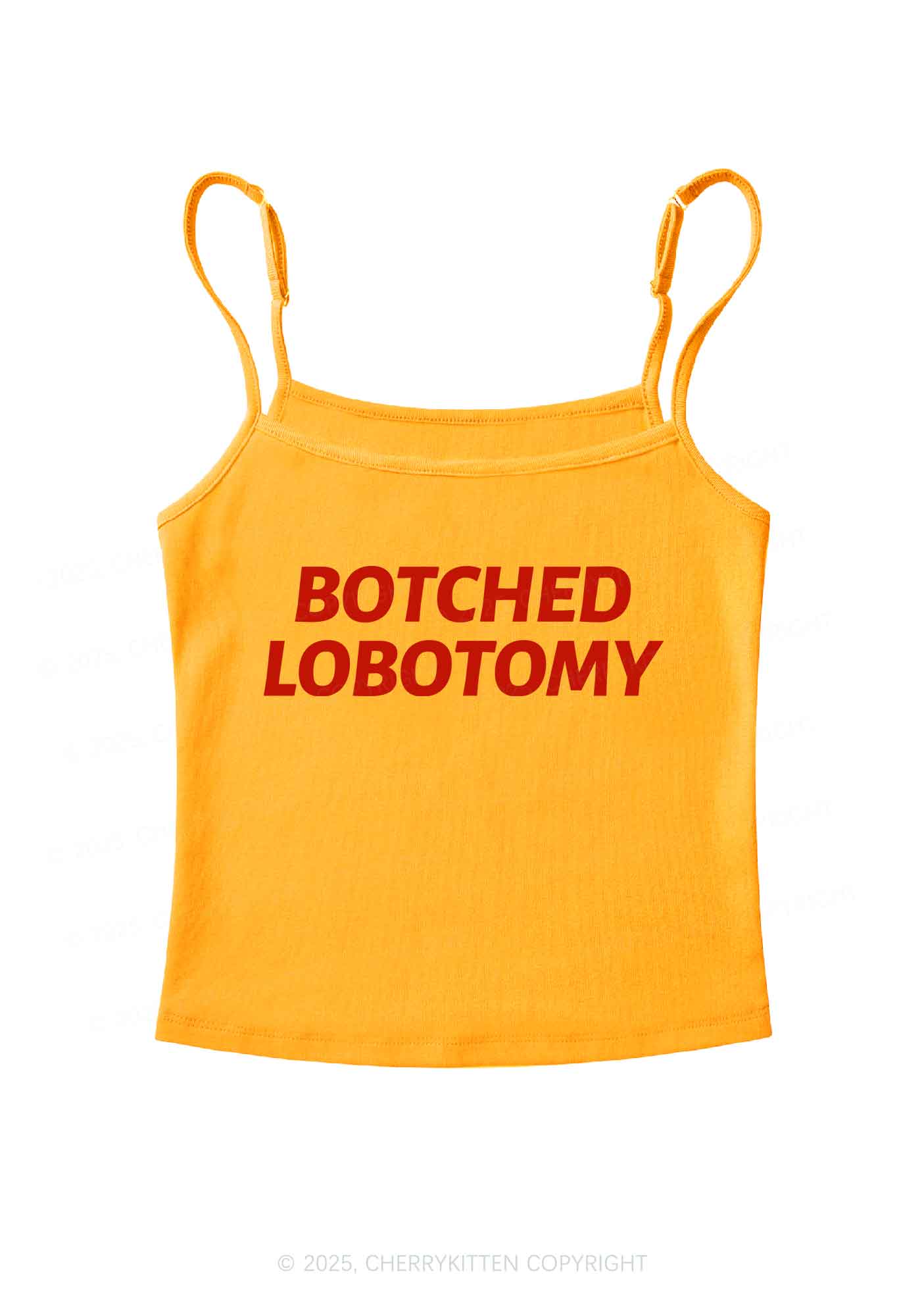 Botched Lobotomy Y2K Spaghetti Strap Cami Cherrykitten