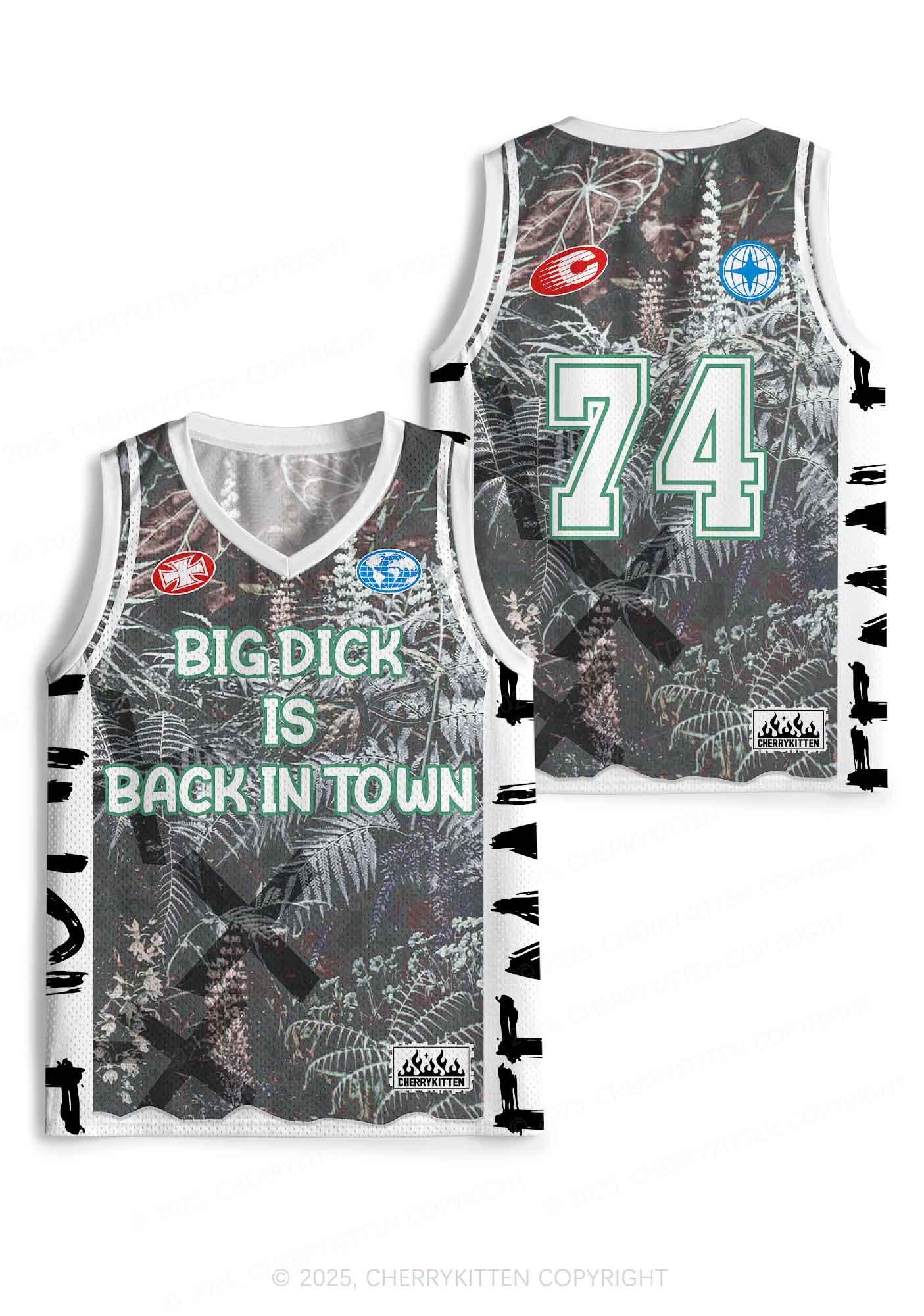 Custom Big Is Back In Town Y2K Sport Jersey Tank Cherrykitten