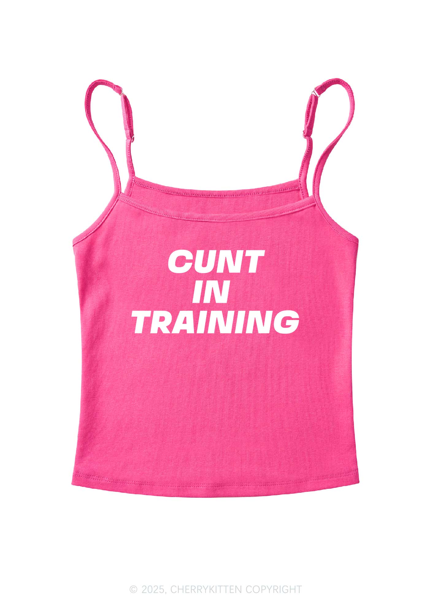 Cxxt In Training Y2K Spaghetti Strap Cami Cherrykitten