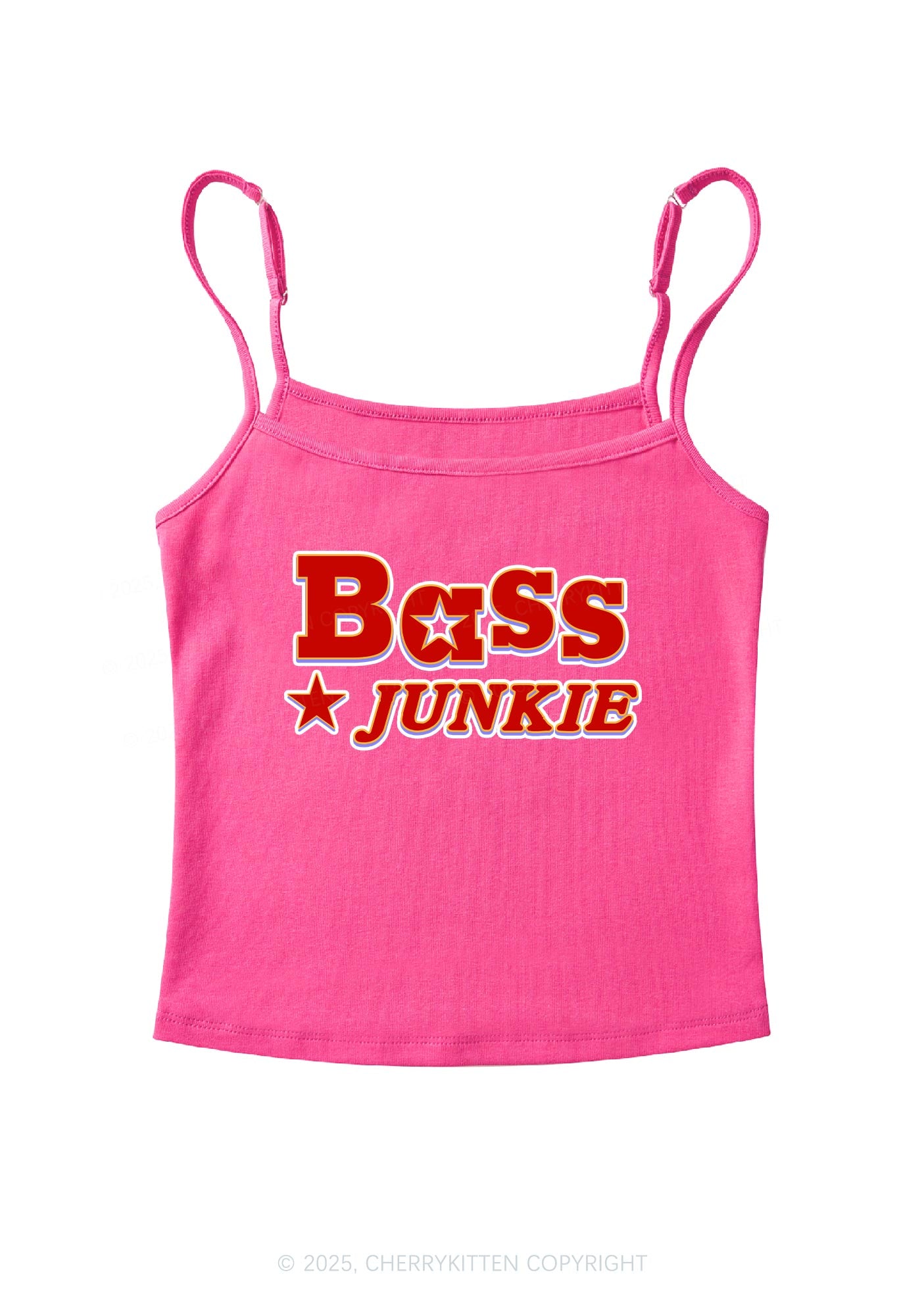 Bass Jxxkie Y2K Spaghetti Strap Cami Cherrykitten