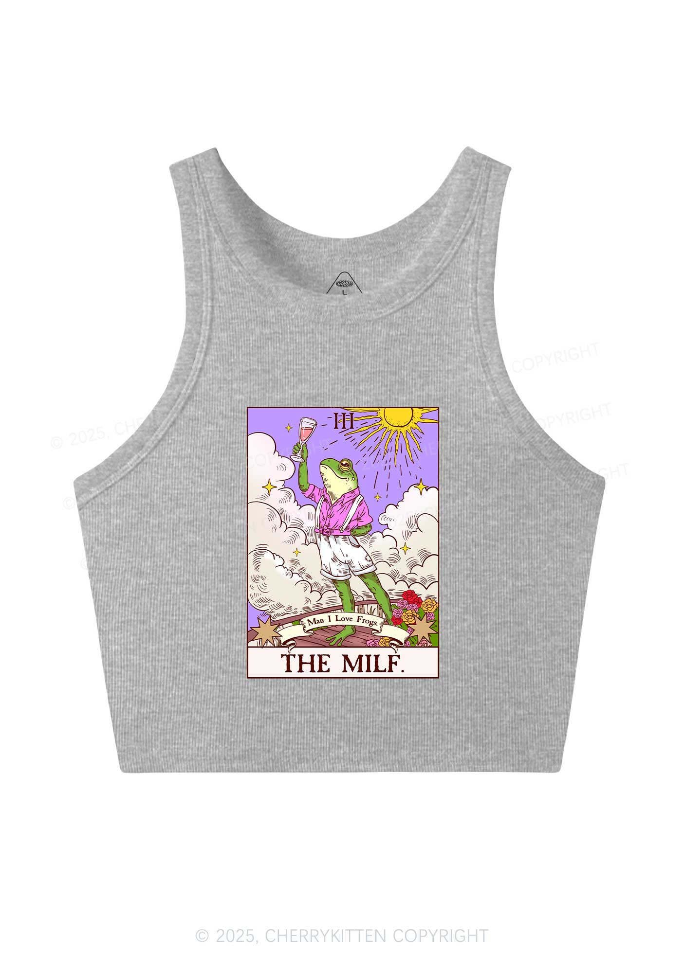 The Mxxf Frog Y2K Crop Tank Top Cherrykitten