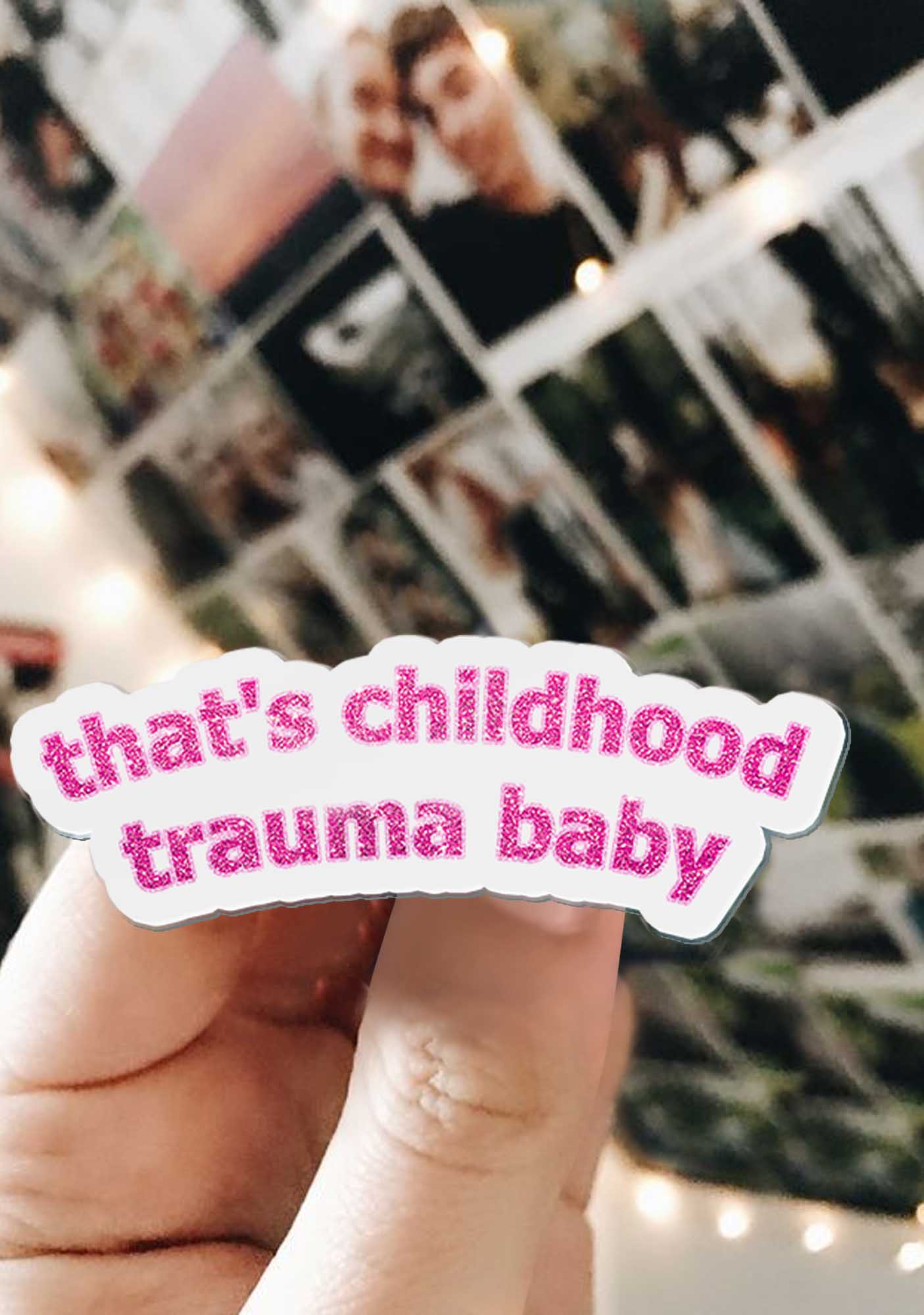 Childhood Trauma 1Pc Y2K Pin Cherrykitten