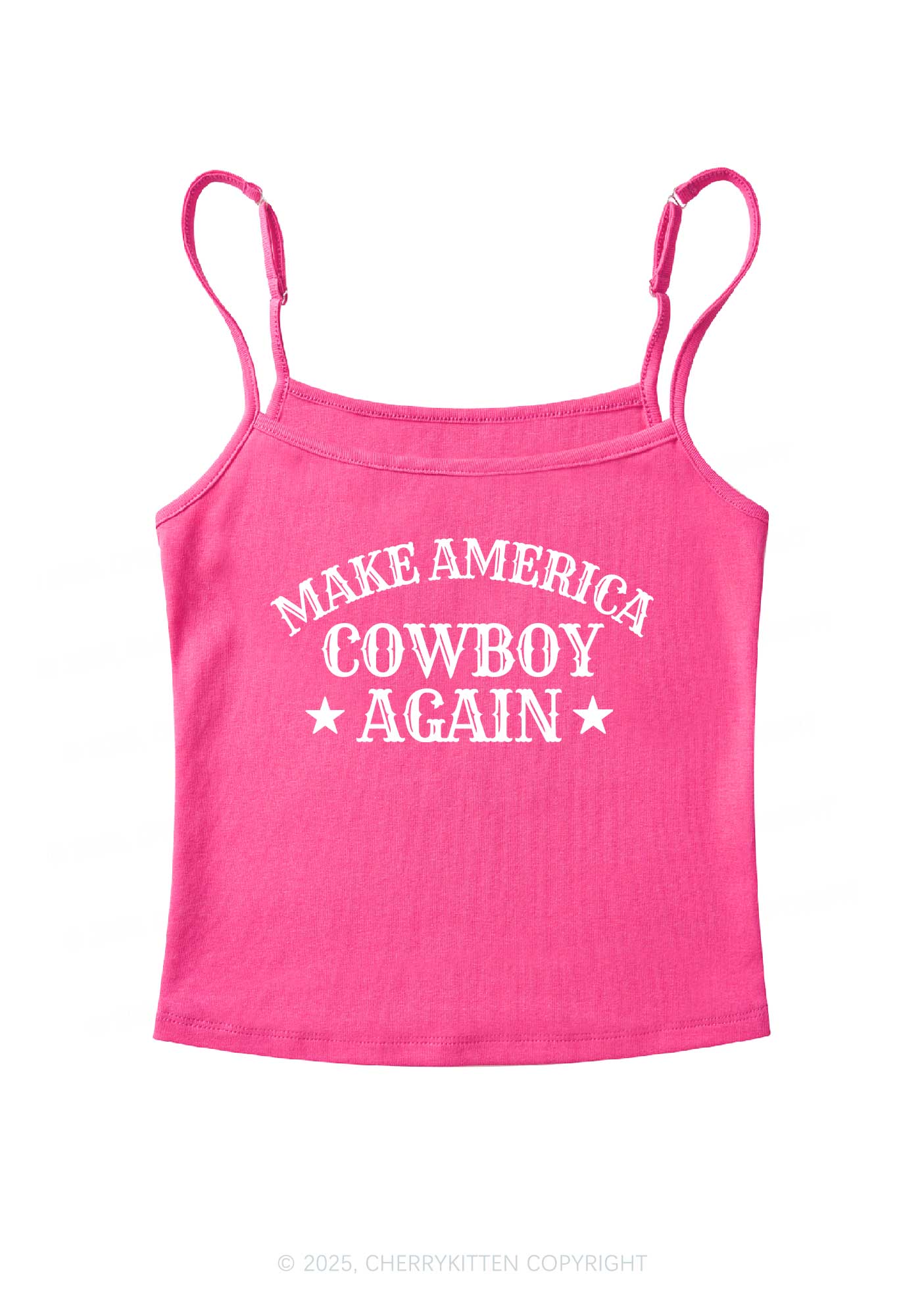 Cowboy Again Y2K Spaghetti Strap Cami Cherrykitten