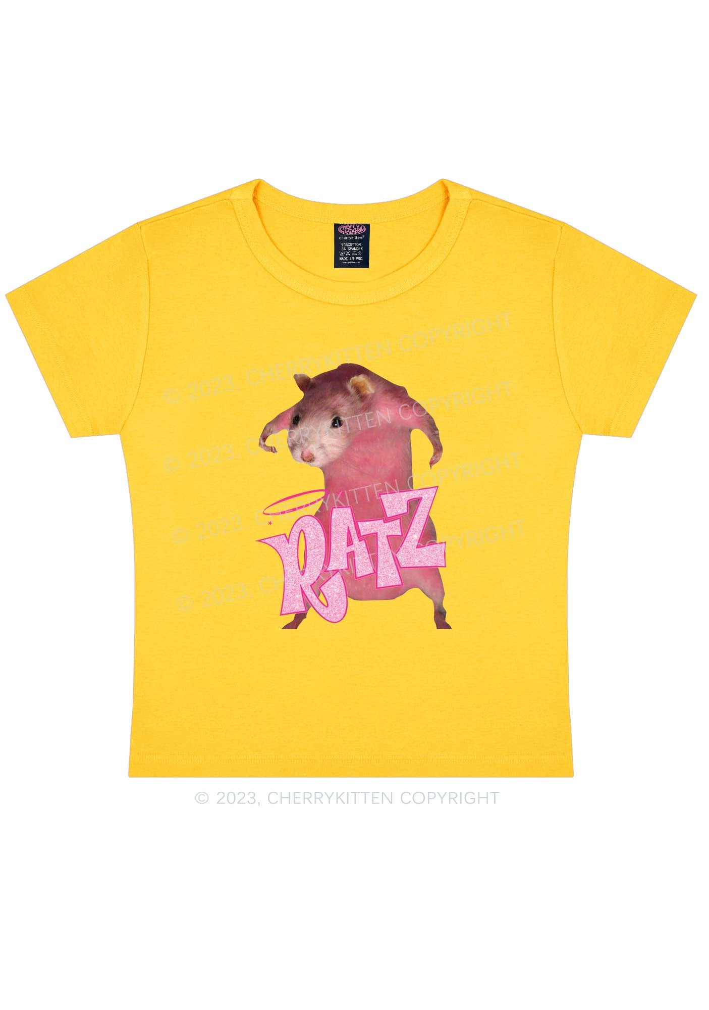 Pink Ratz Y2K Baby Tee